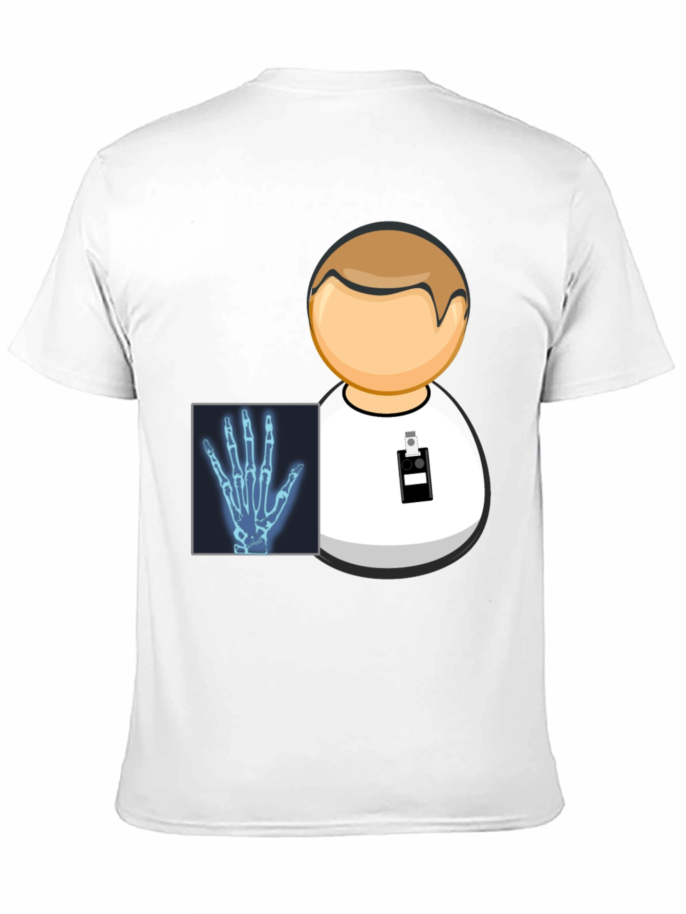 Radiology Hand X-Ray Graphic Tee