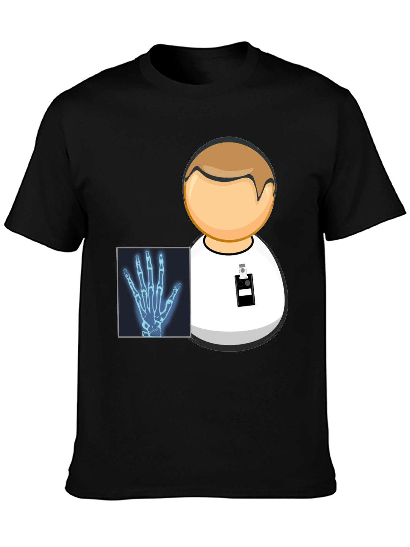 Radiology Hand X-Ray Graphic Tee