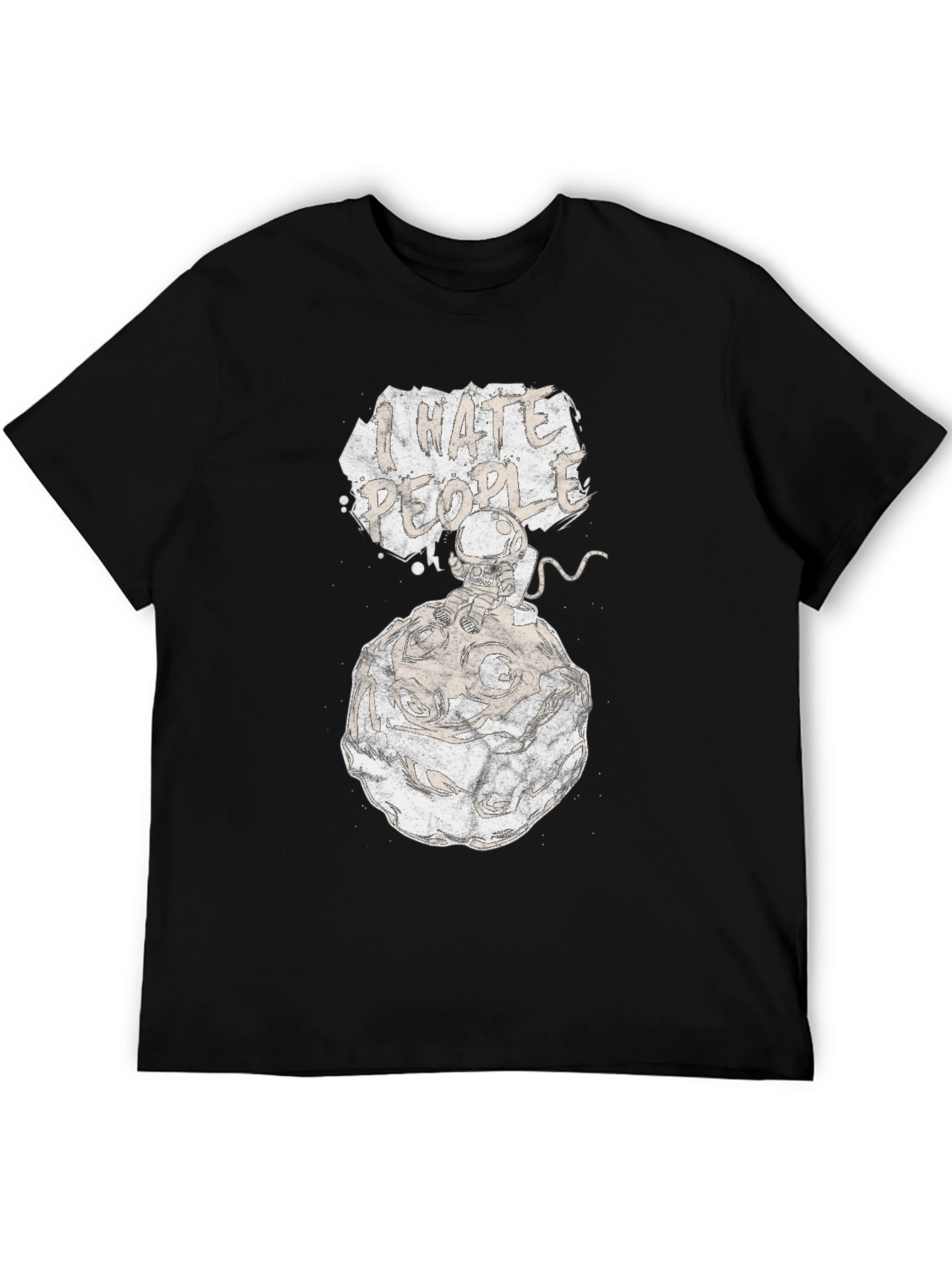 I Hate People Graphic T-Shirt - Unique Design