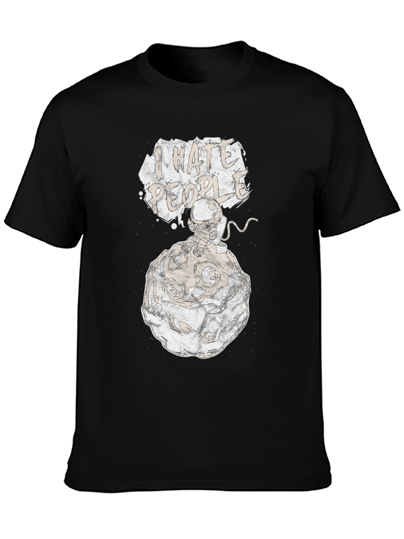 I Hate People Graphic T-Shirt - Unique Design