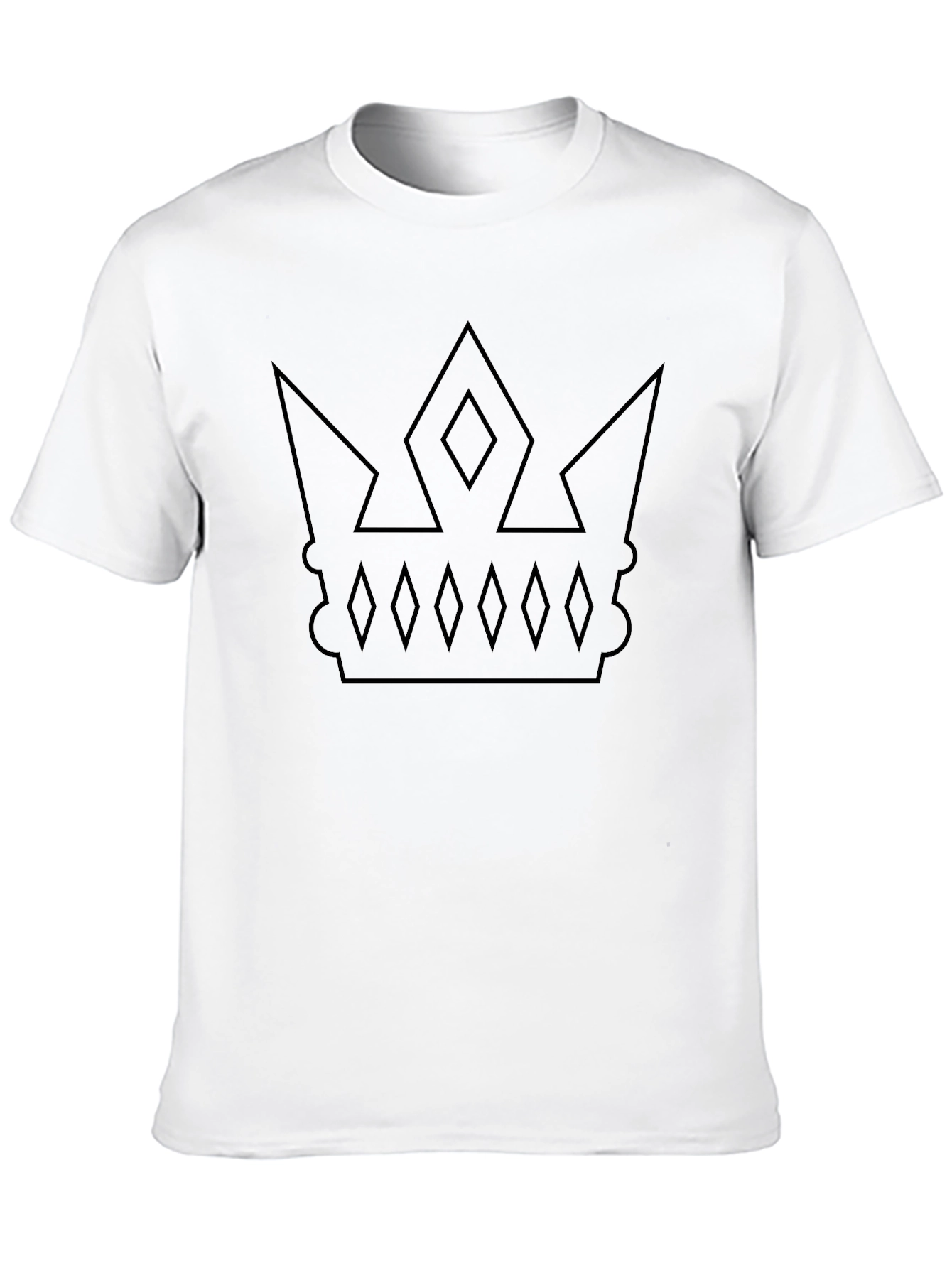 Crown Graphic Tee - Modern Style