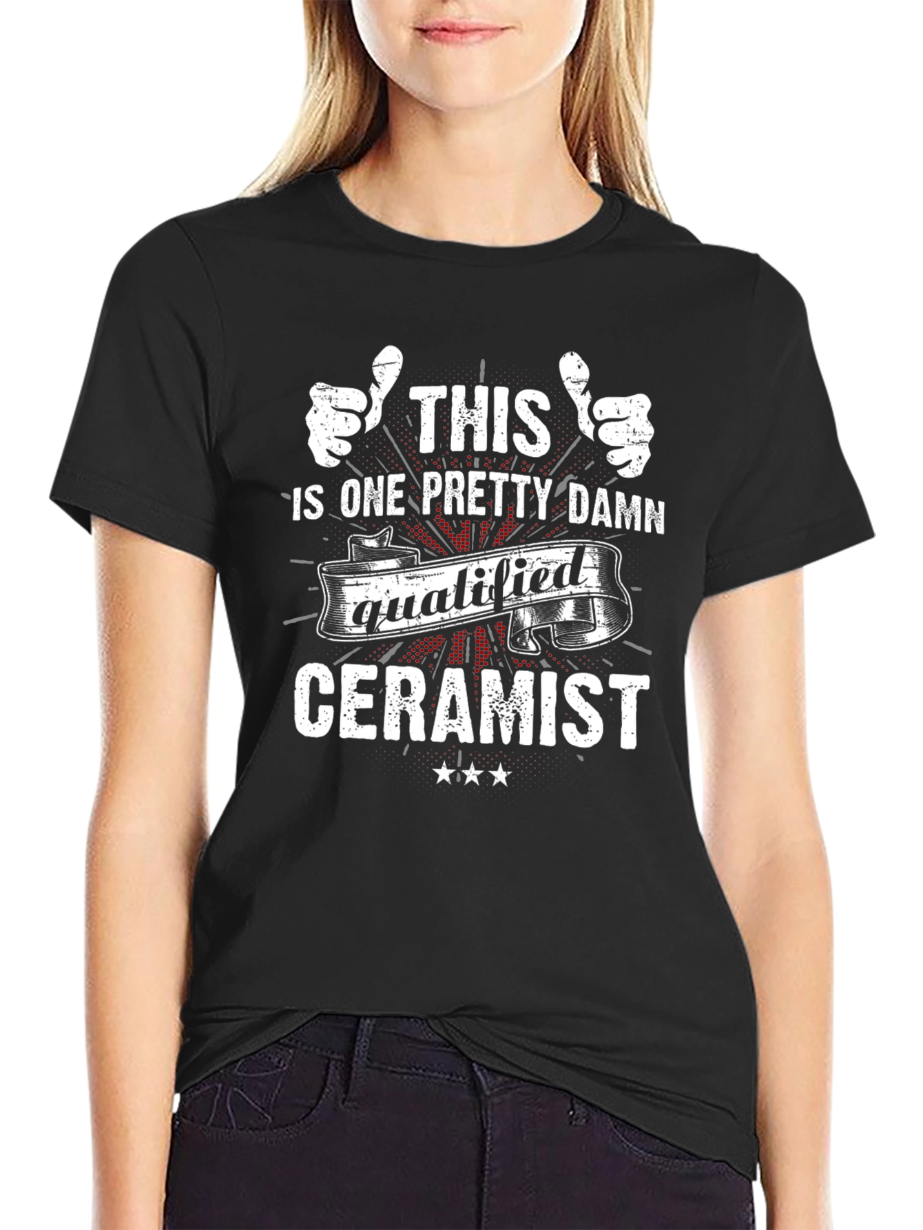 Qualified Ceramist Graphic T-Shirt