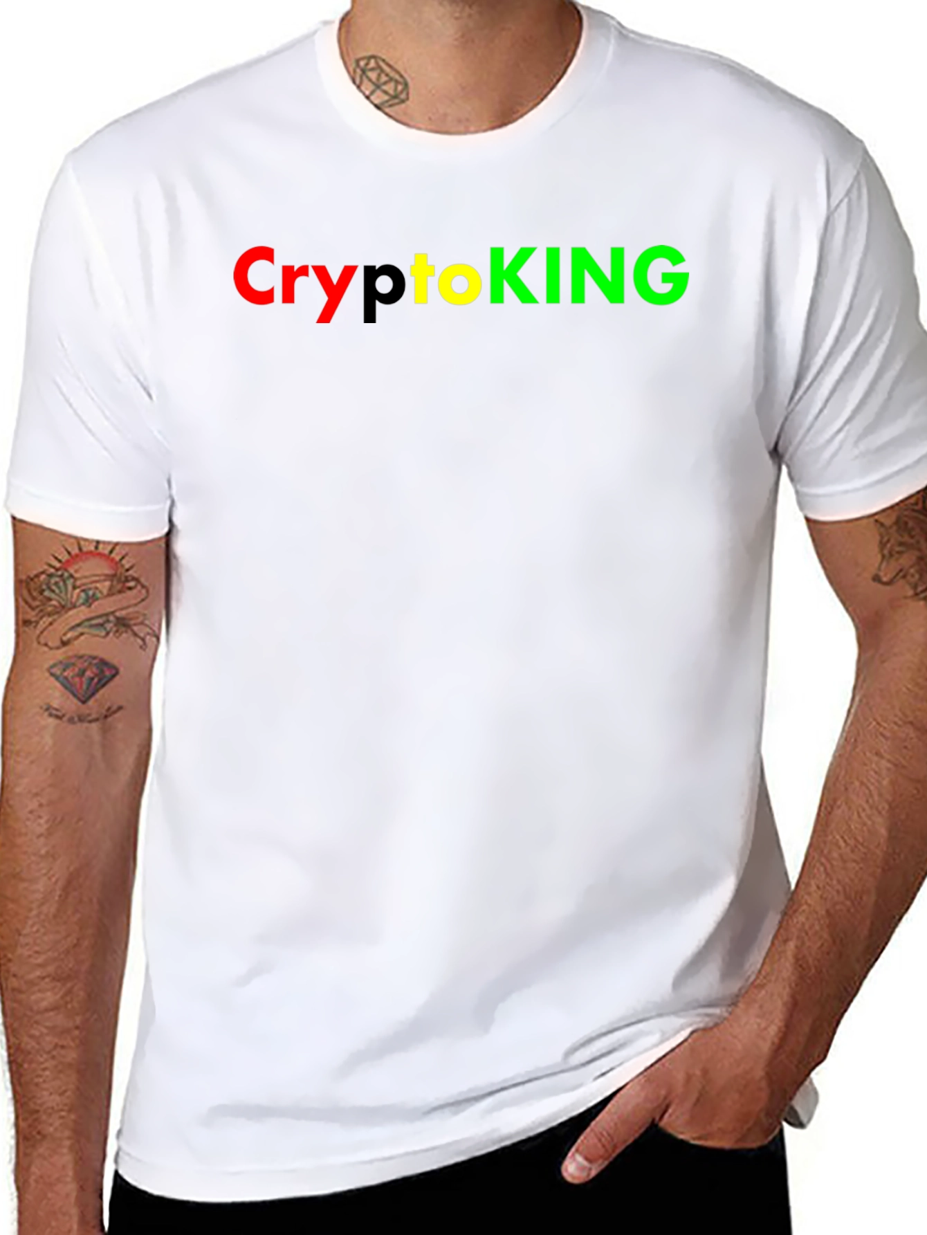 Crypto King Black T-Shirt