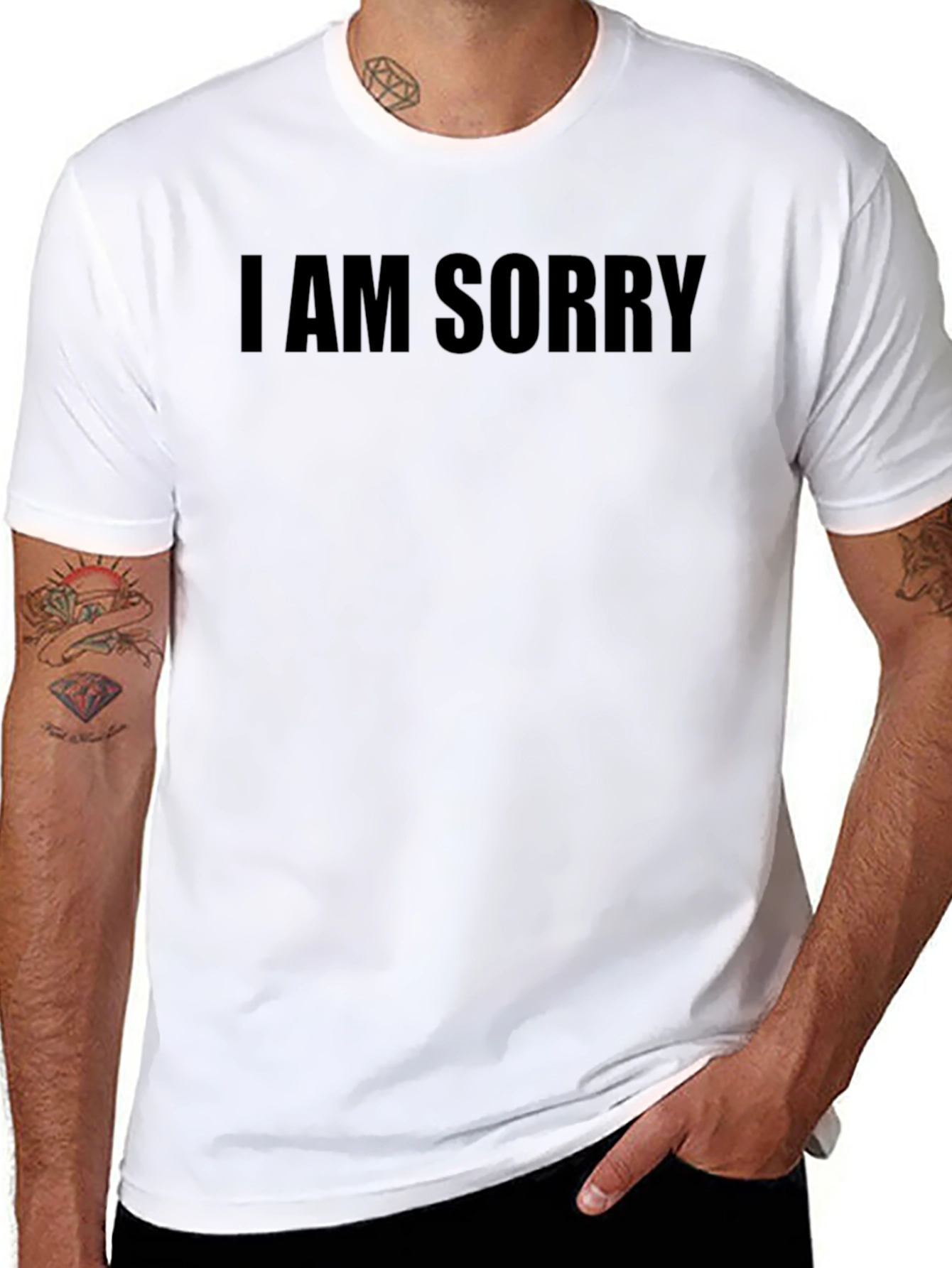 I AM SORRY Tee - Apology T-Shirt