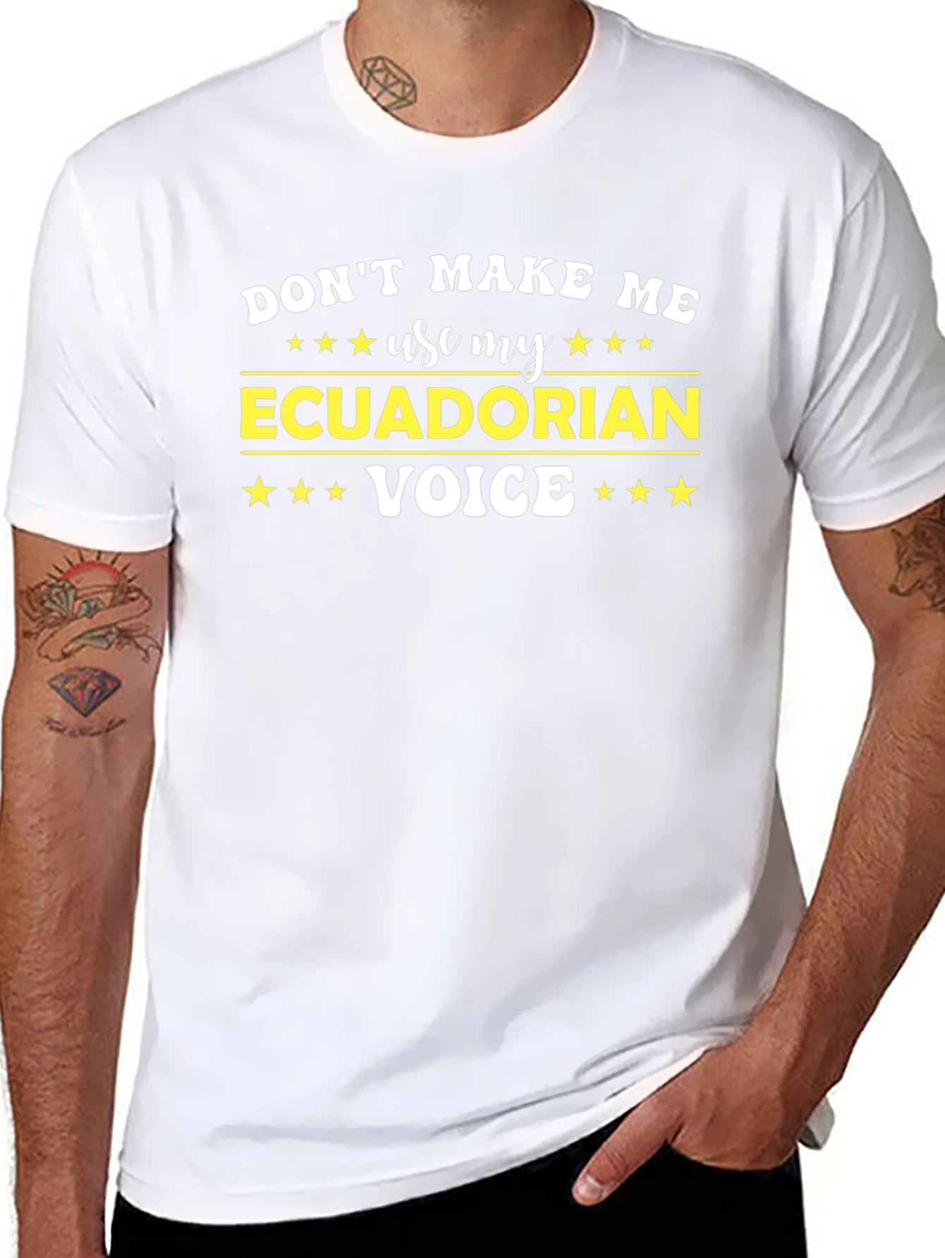 Ecuadorian Voice T-Shirt - Funny Novelty Tee