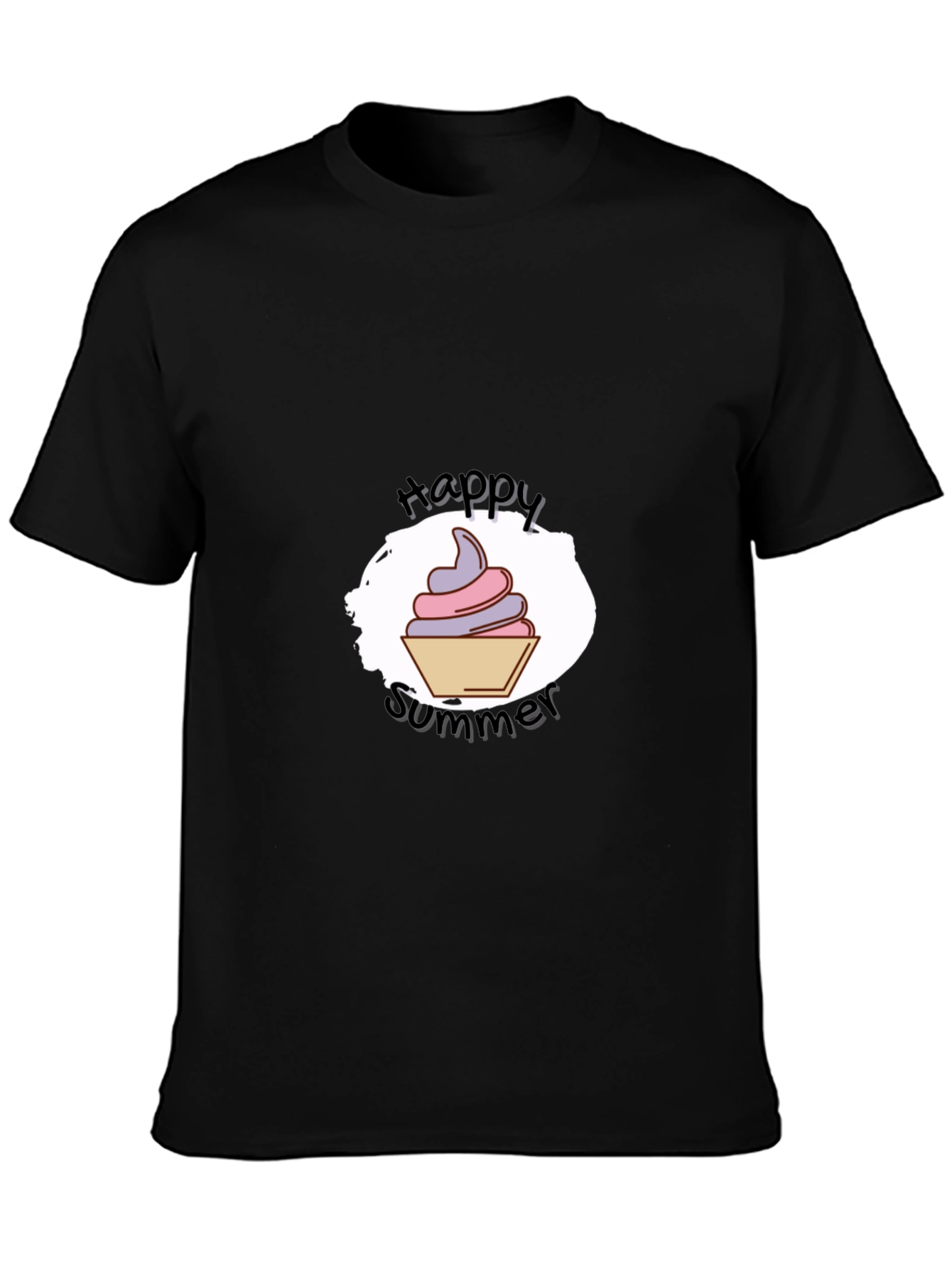 Happy Summer Ice Cream T-Shirt