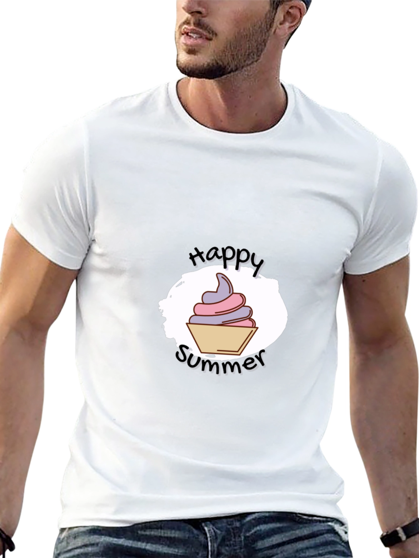 Happy Summer Ice Cream T-Shirt