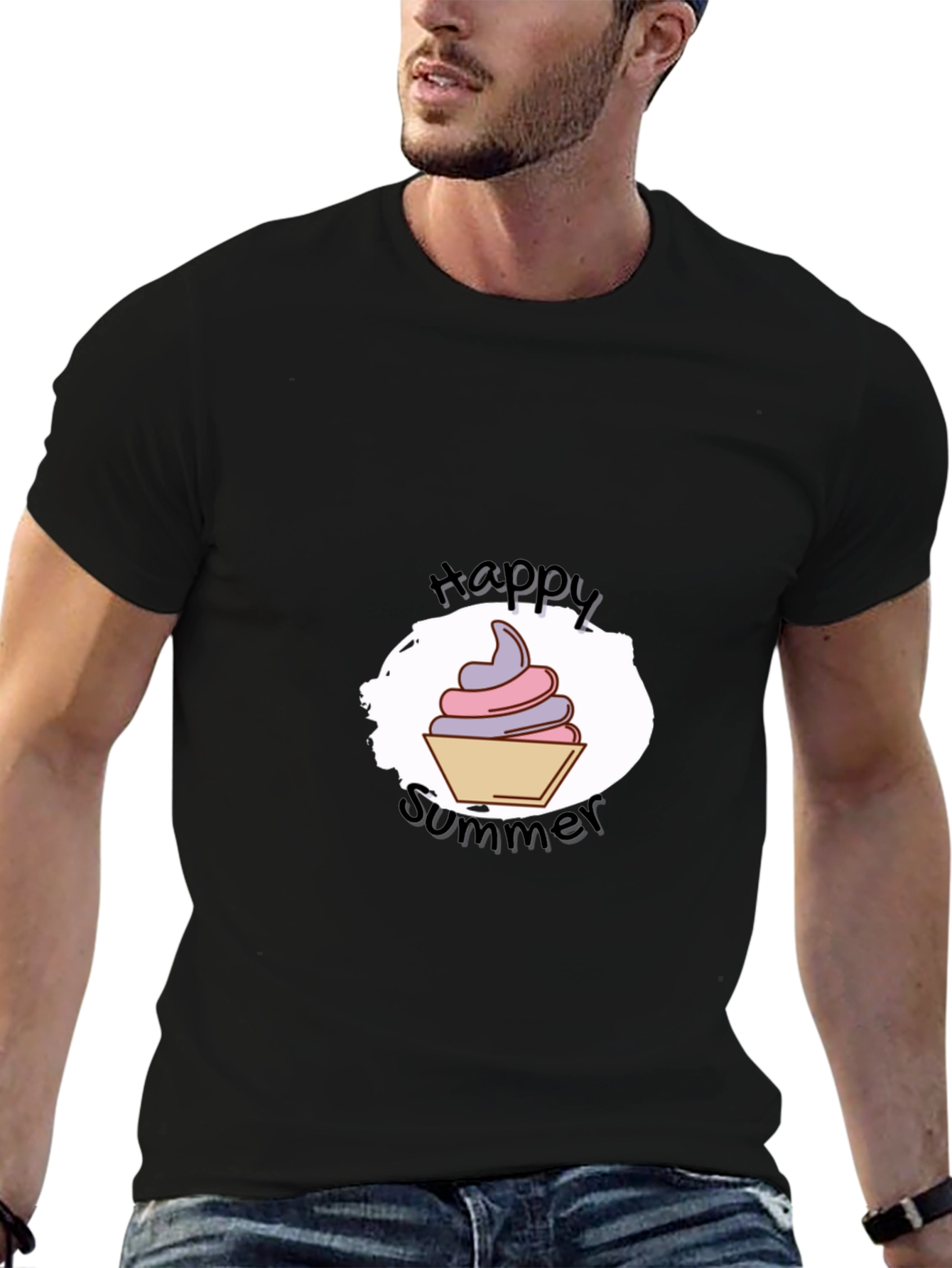 Happy Summer Ice Cream T-Shirt