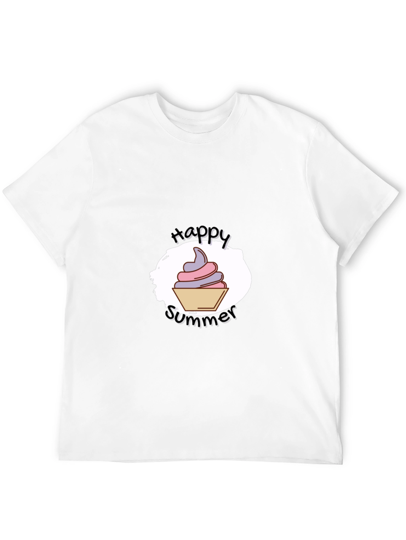 Happy Summer Ice Cream T-Shirt