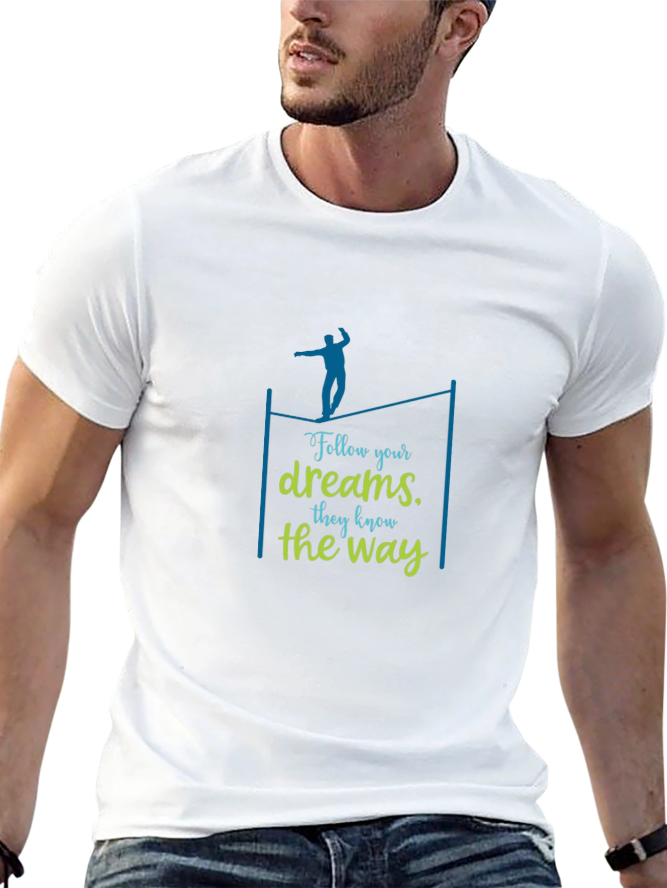 Follow Your Dreams T-Shirt - Motivational Tee
