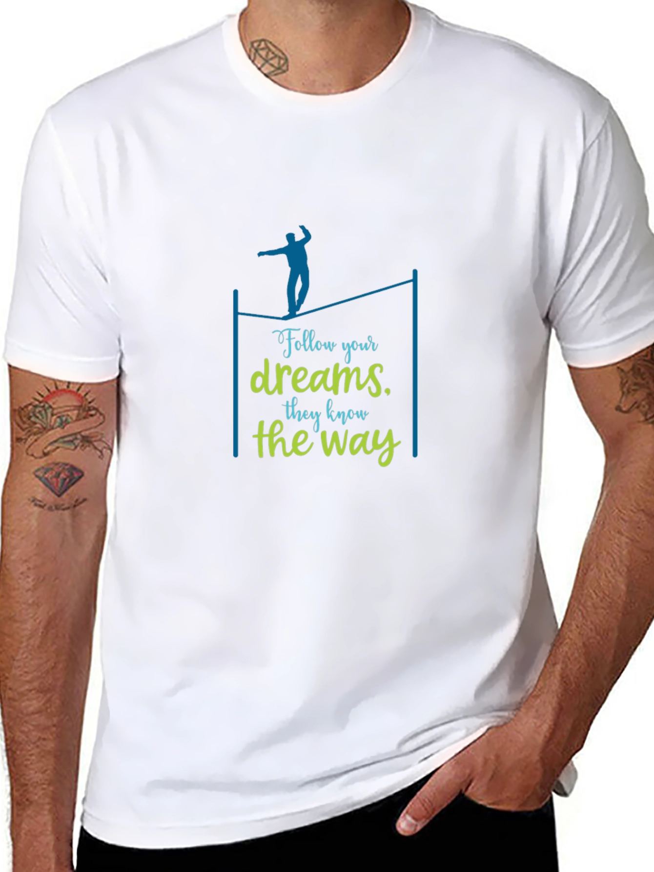 Follow Your Dreams T-Shirt - Motivational Tee