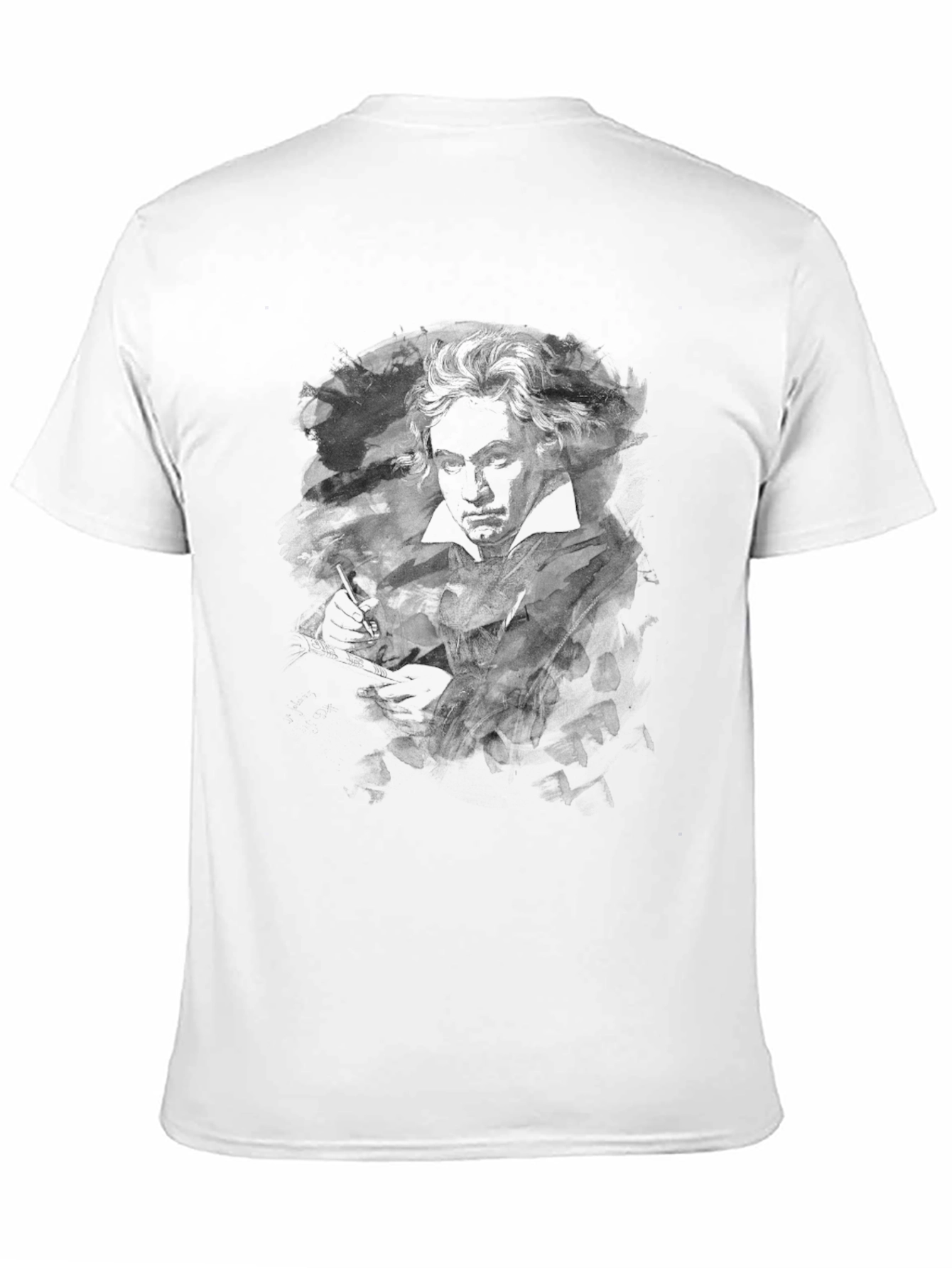 Beethoven Graphic T-Shirt - Black