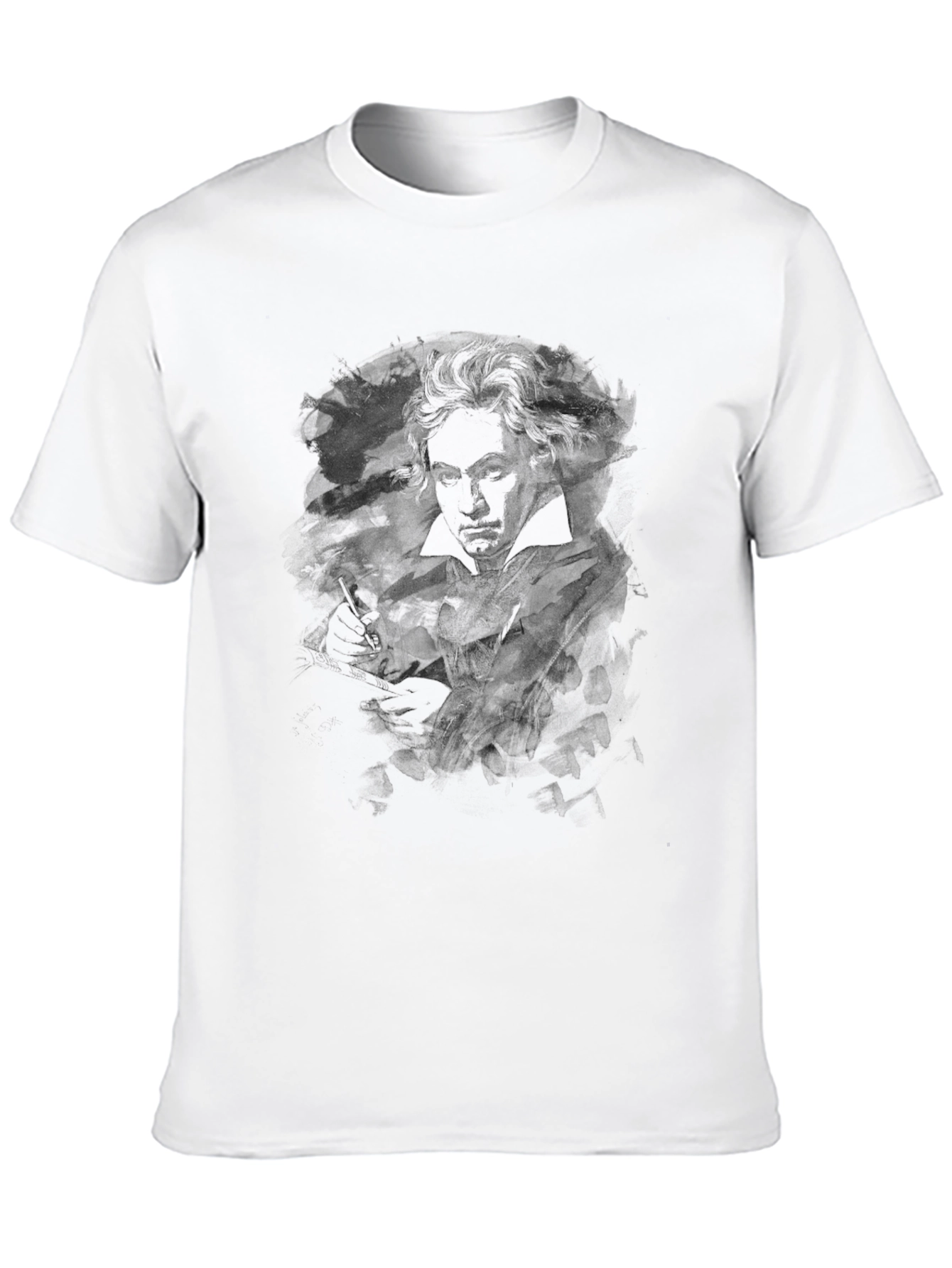 Beethoven Graphic T-Shirt - Black