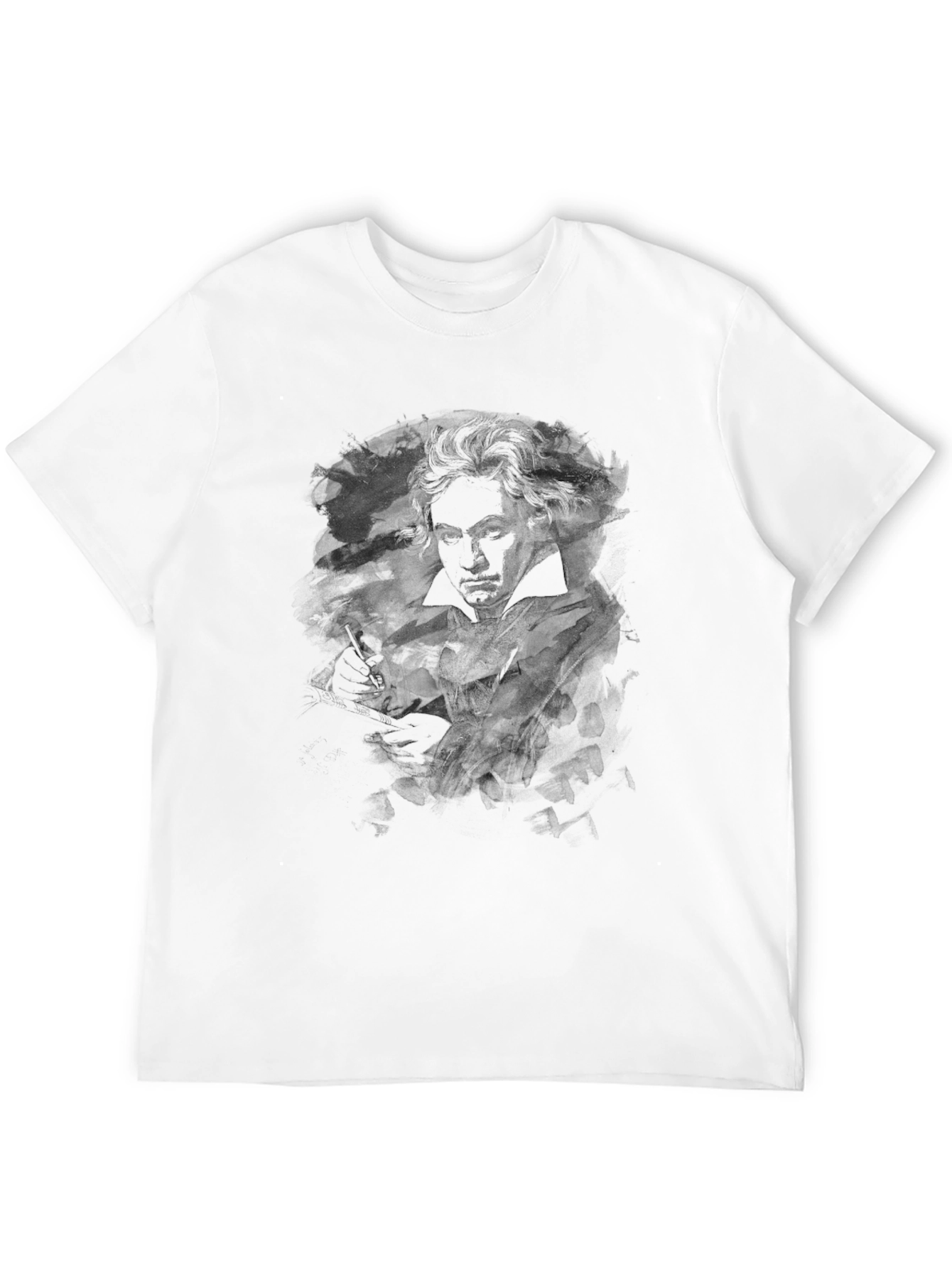 Beethoven Graphic T-Shirt - Black