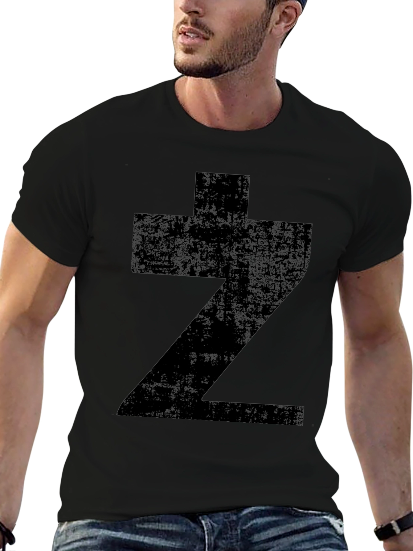 Bold Symbol Black T-Shirt