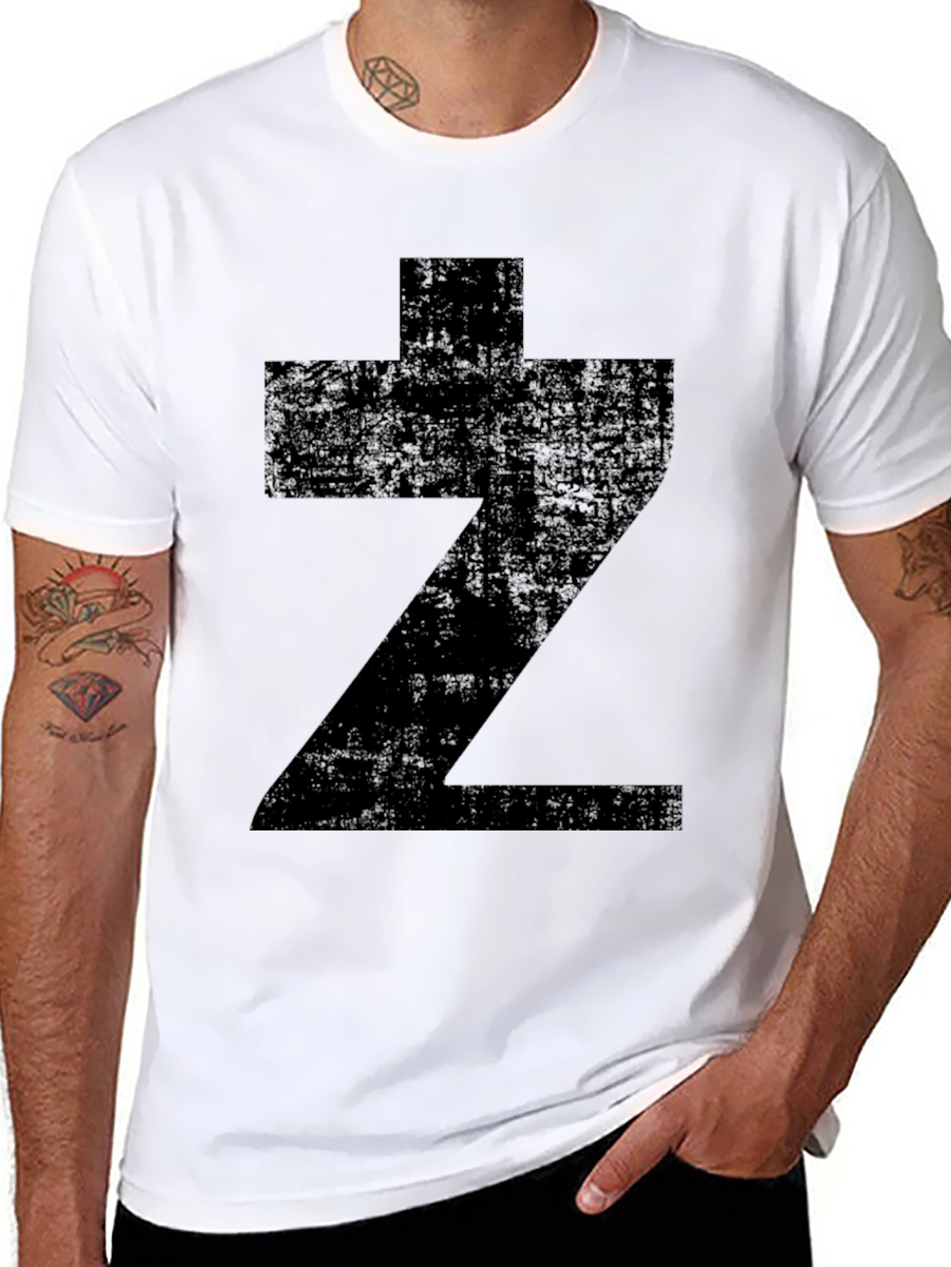 Bold Symbol Black T-Shirt