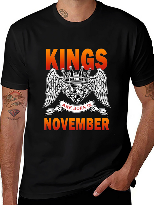 Kings Born in November T-Shirt