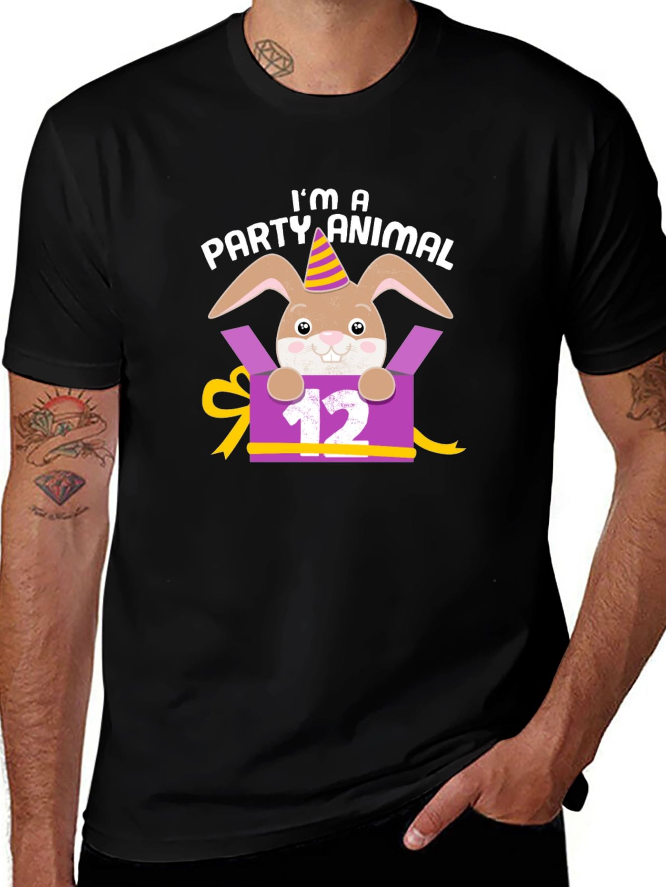 Party Animal Bunny T-Shirt