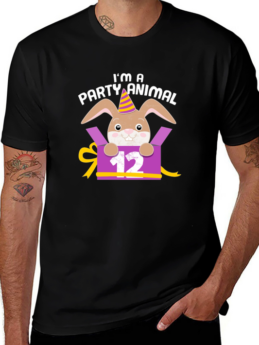 Party Animal Bunny T-Shirt