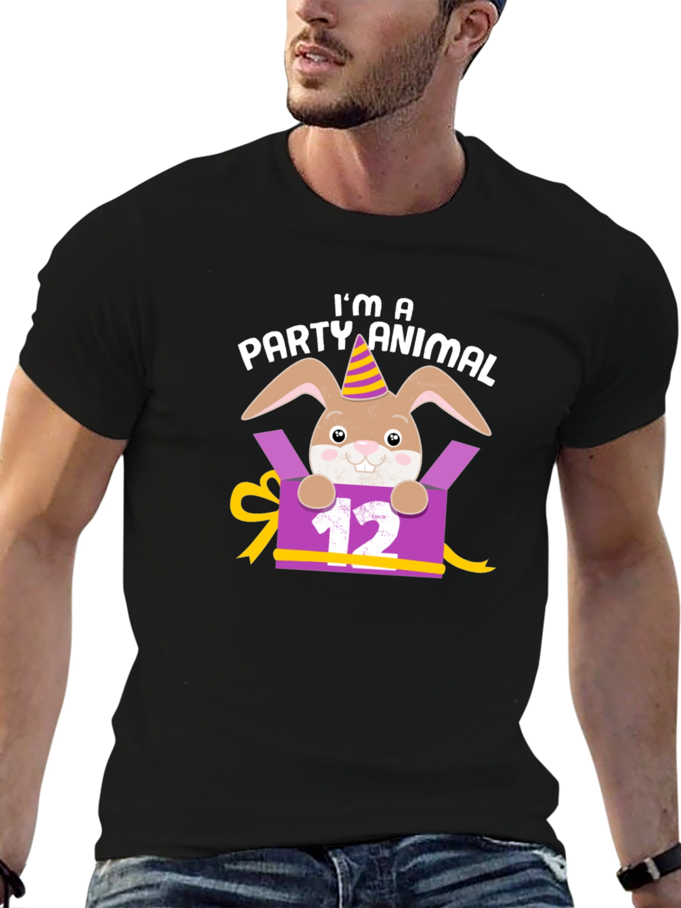Party Animal Bunny T-Shirt