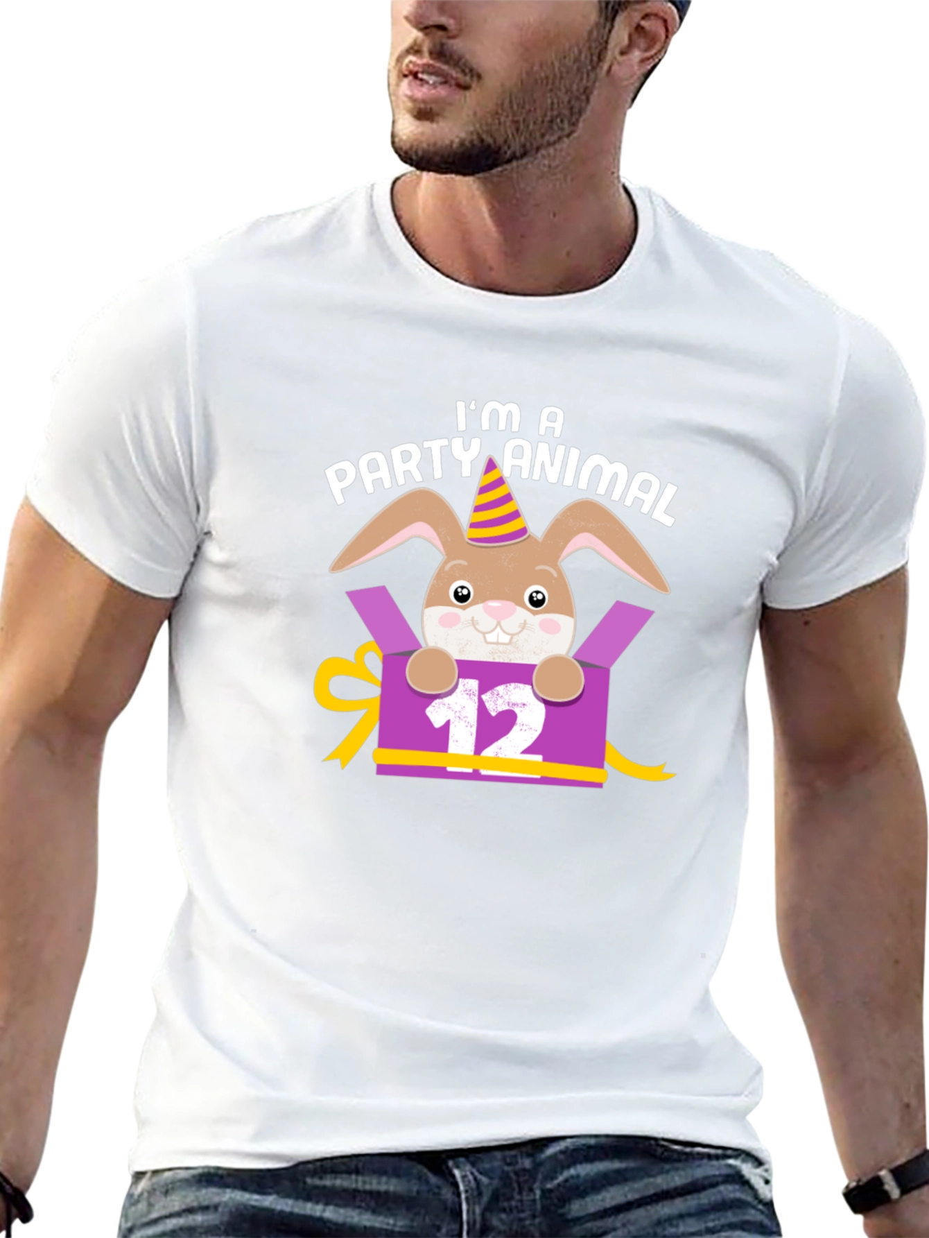 Party Animal Bunny T-Shirt