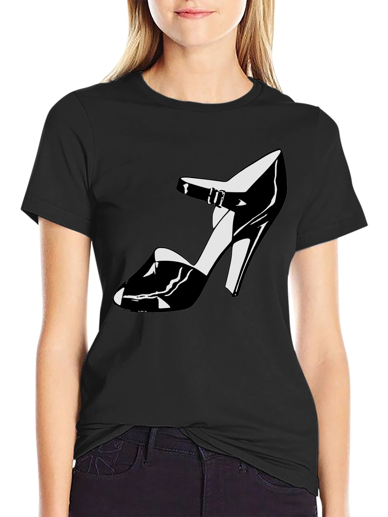 Shoe Graphic Tee - Black T-Shirt