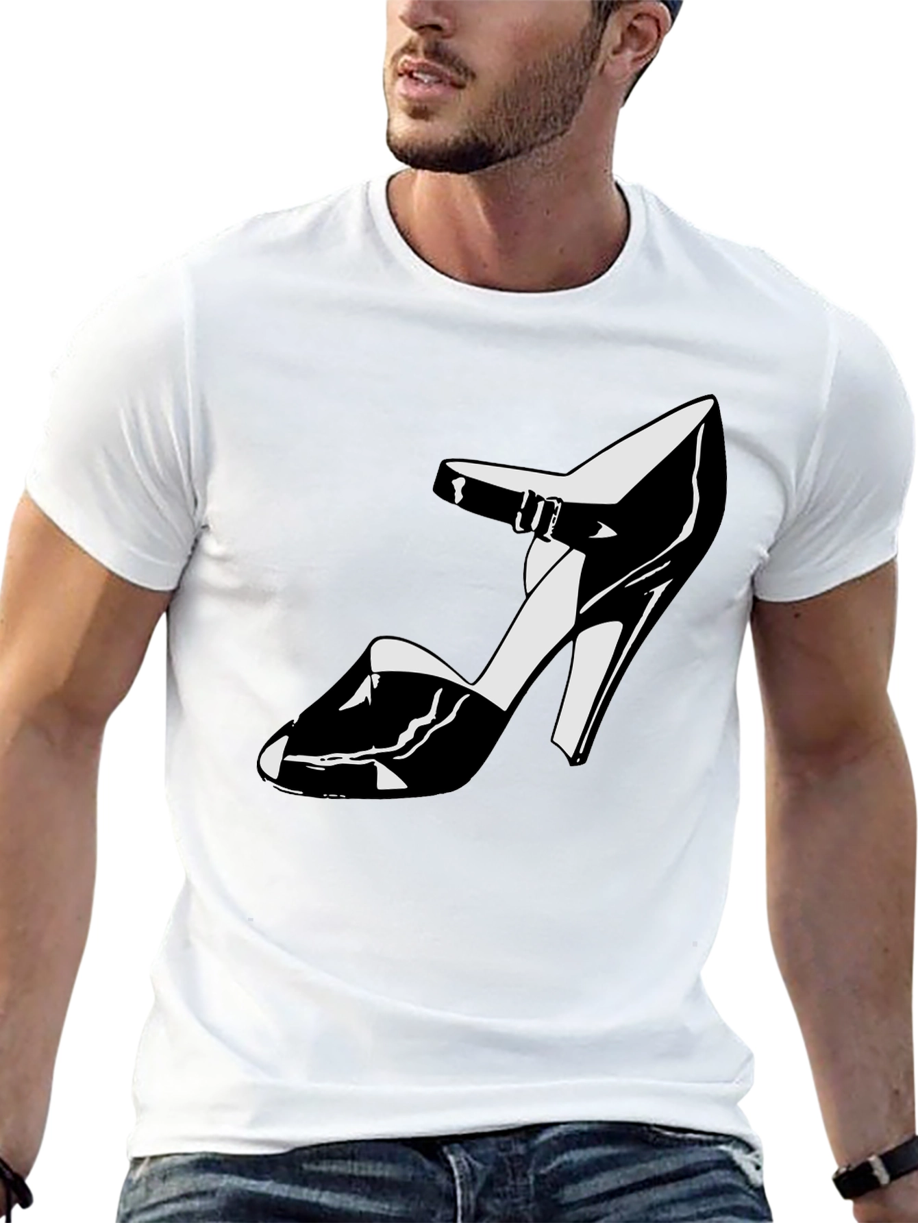 Shoe Graphic Tee - Black T-Shirt