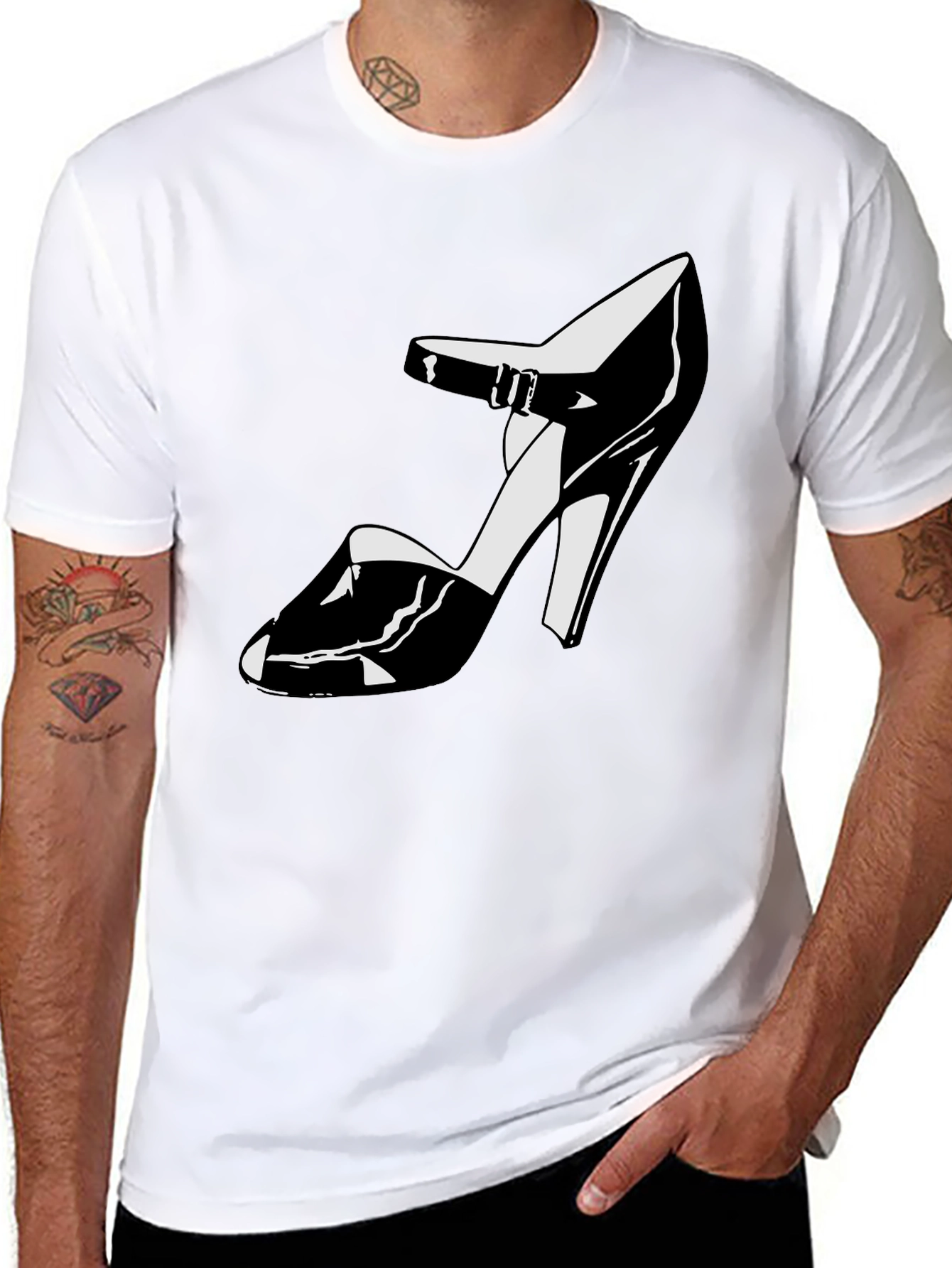Shoe Graphic Tee - Black T-Shirt