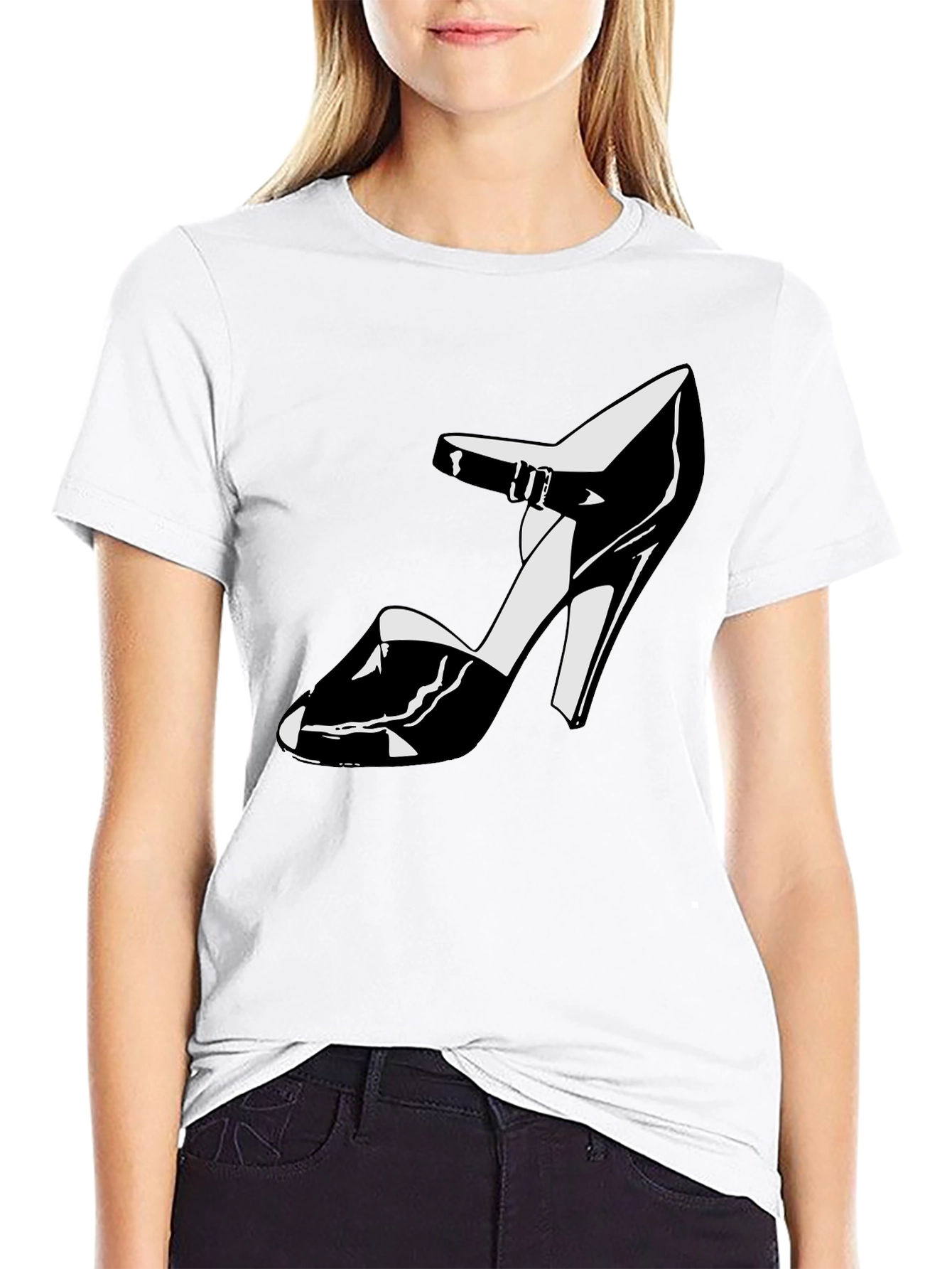 Shoe Graphic Tee - Black T-Shirt