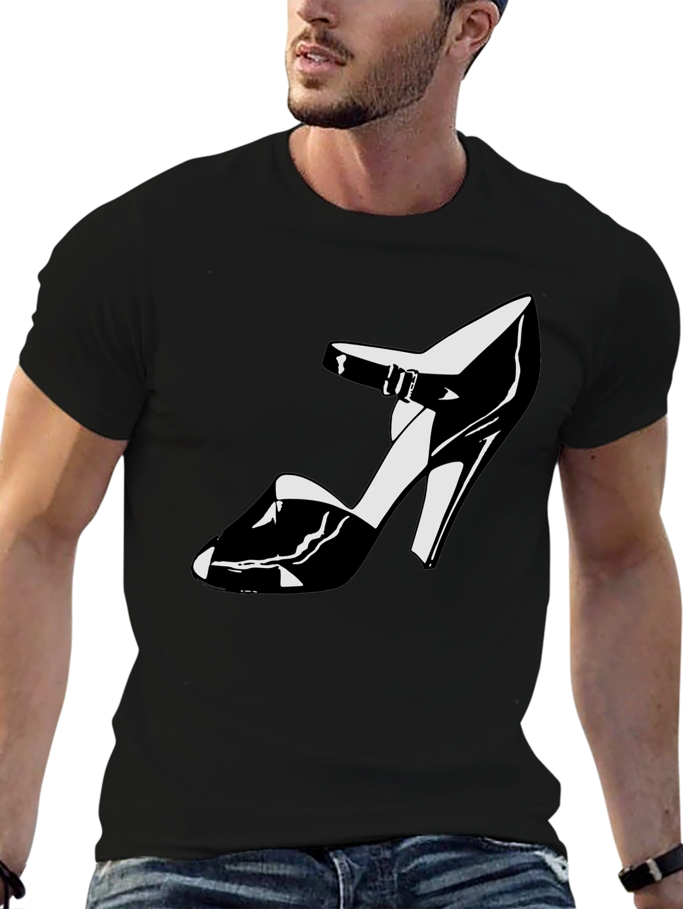 Shoe Graphic Tee - Black T-Shirt