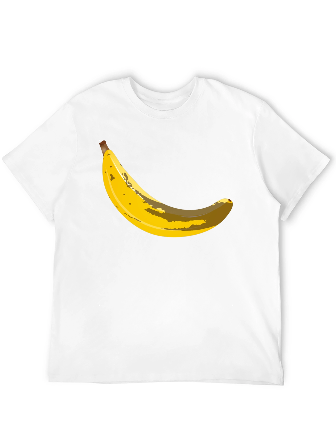 Banana Graphic Black T-Shirt - Novelty Fruit Tee