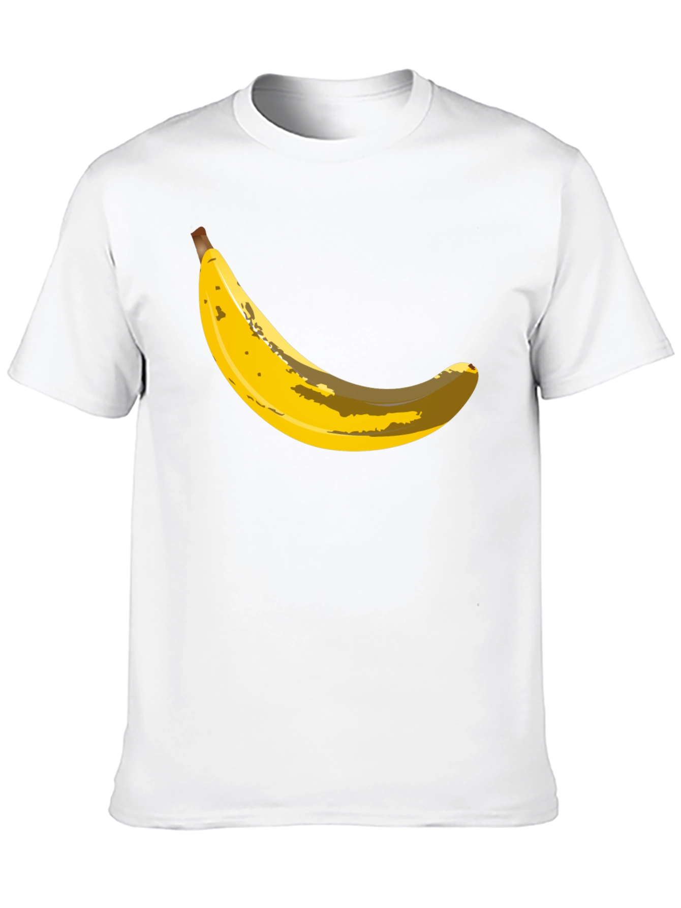 Banana Graphic Black T-Shirt - Novelty Fruit Tee