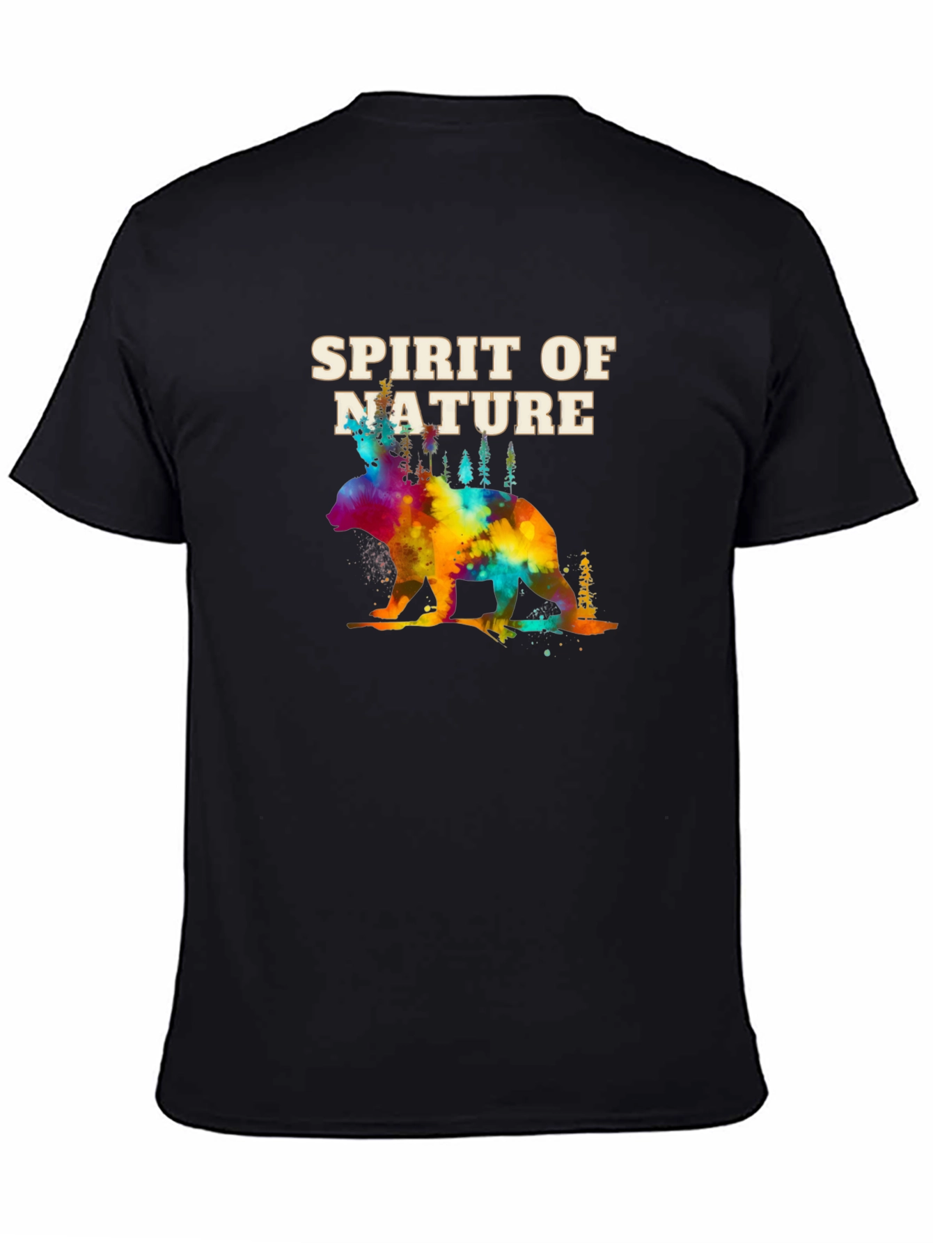 Spirit of Nature Graphic T-Shirt - Unisex Casual Tee