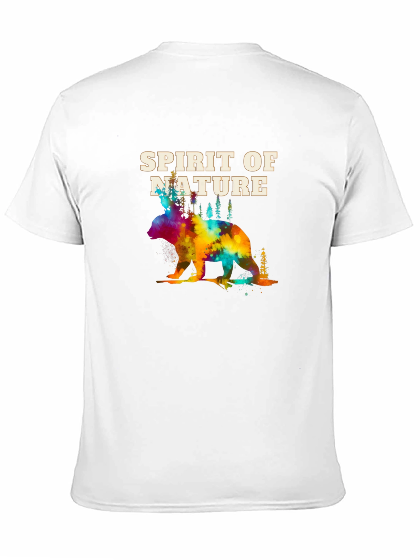 Spirit of Nature Graphic T-Shirt - Unisex Casual Tee