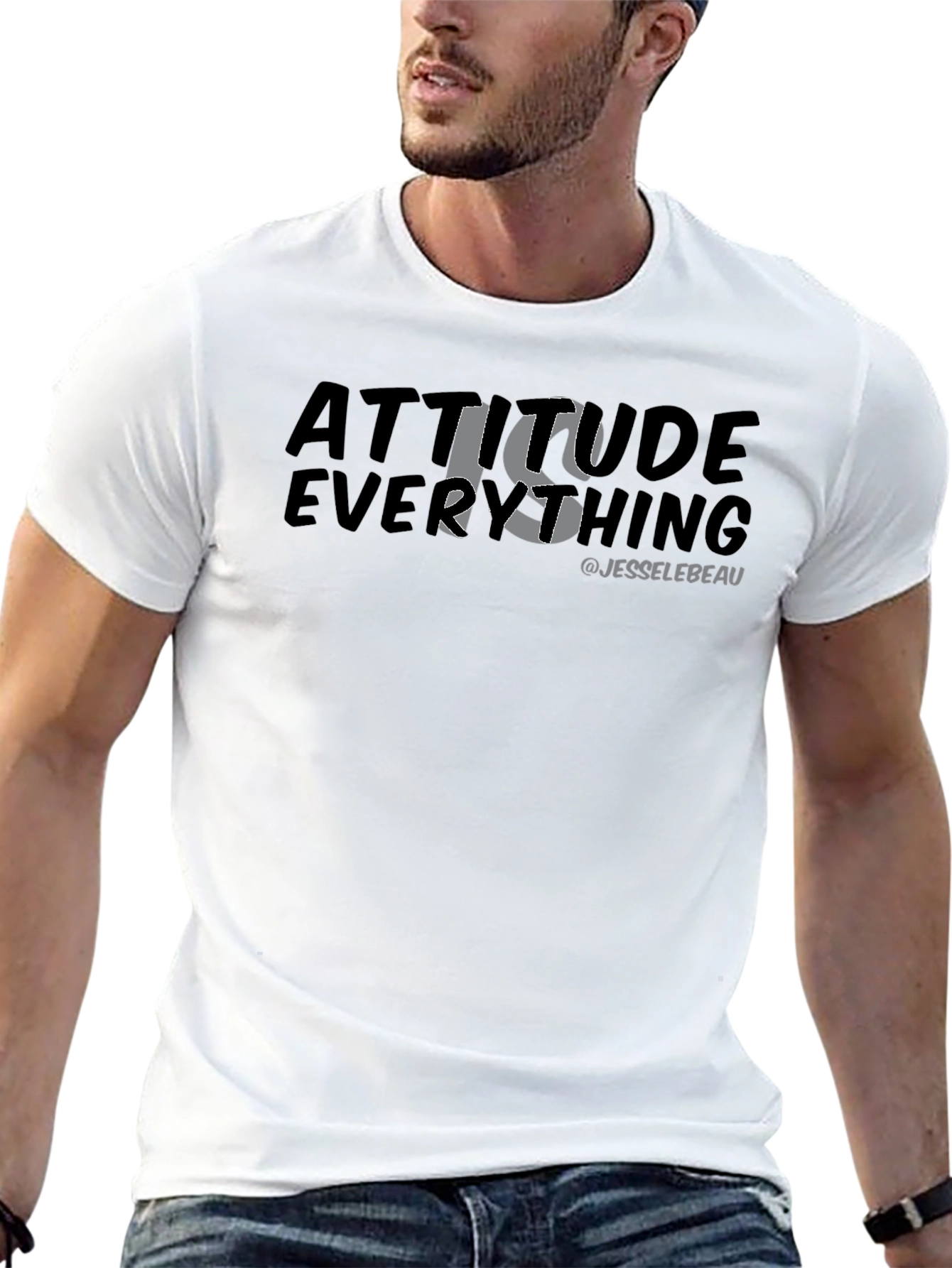 Attitude is Everything Graphic T-Shirt