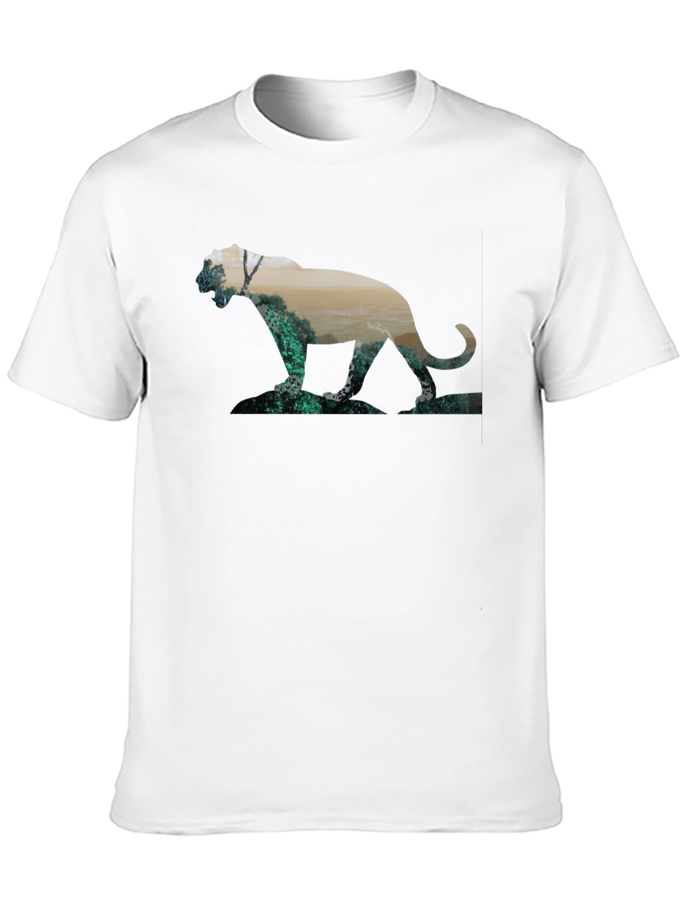 Nature Panther Black T-Shirt