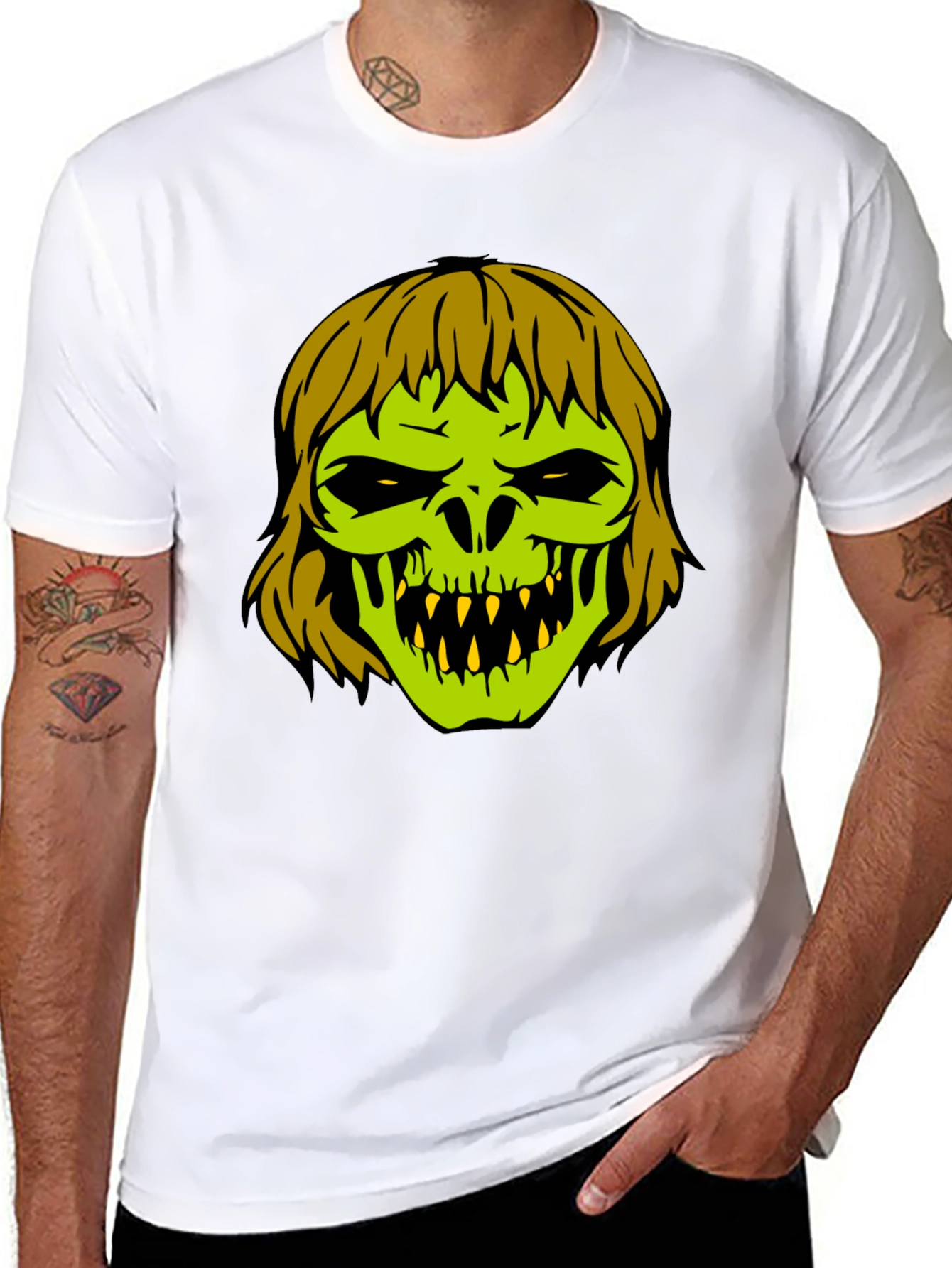 He-Man Skeletor Zombie T-Shirt