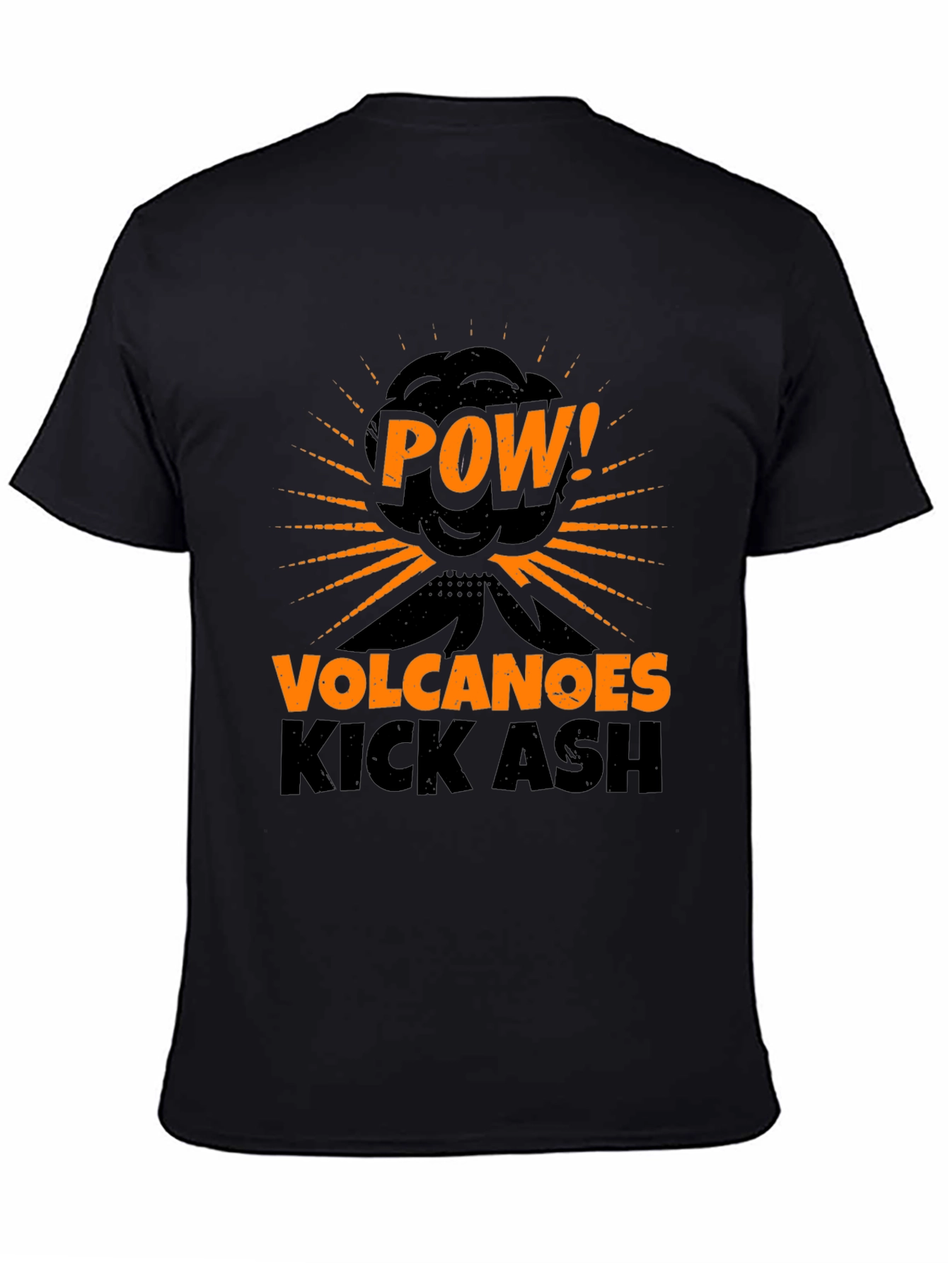 Volcanoes Kick Ash T-Shirt - POW! Graphic Tee