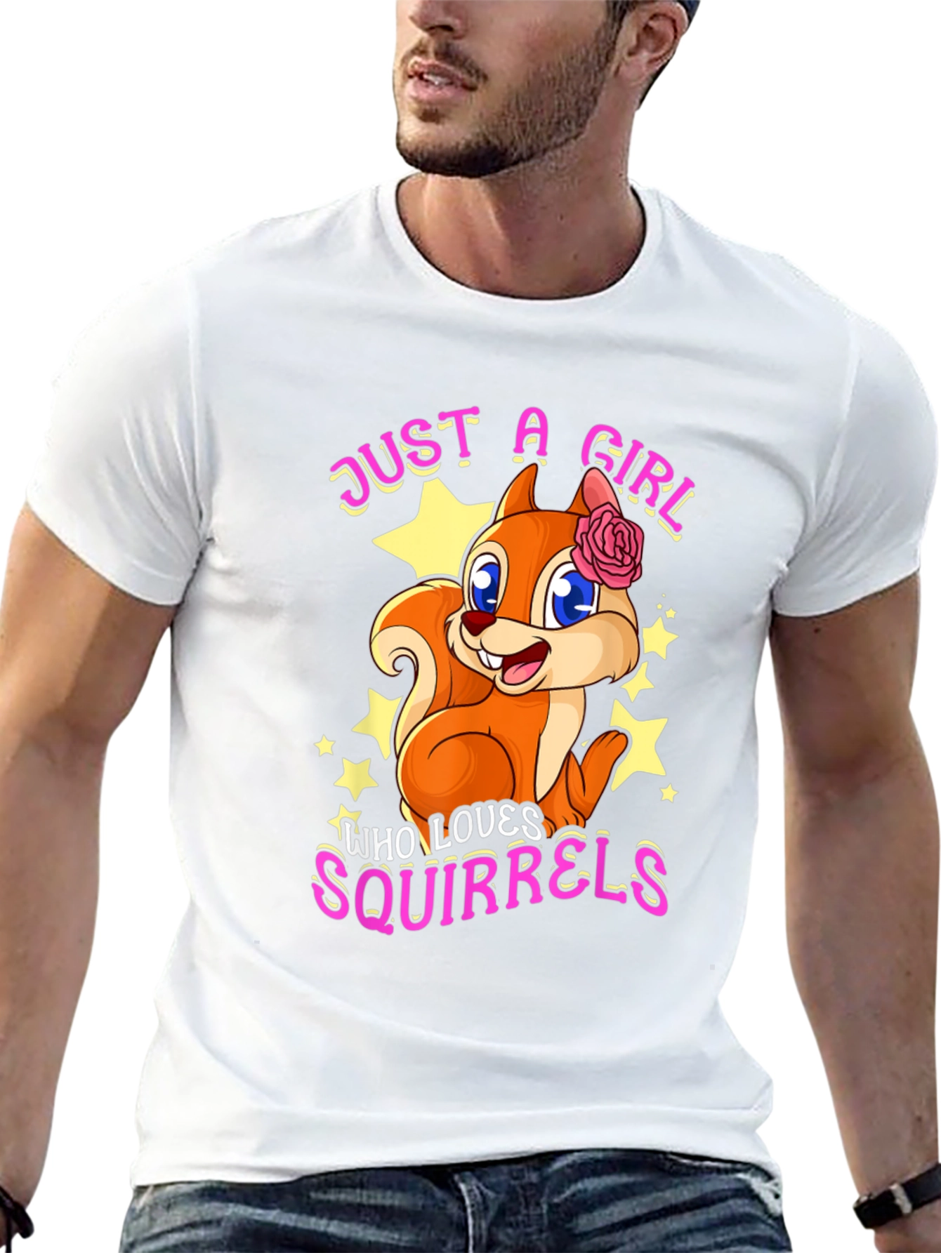 Just A Girl Who Loves Squirrels T-Shirt