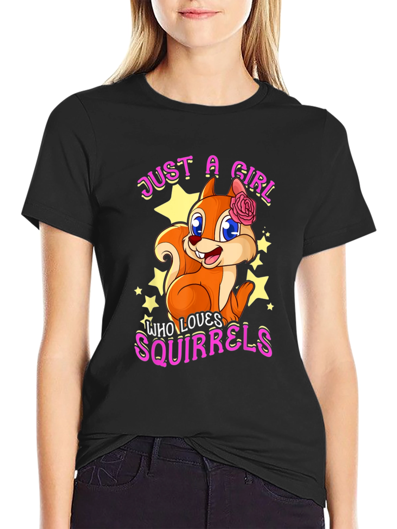 Just A Girl Who Loves Squirrels T-Shirt