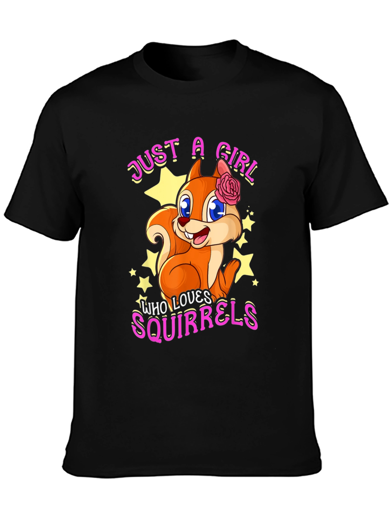 Just A Girl Who Loves Squirrels T-Shirt