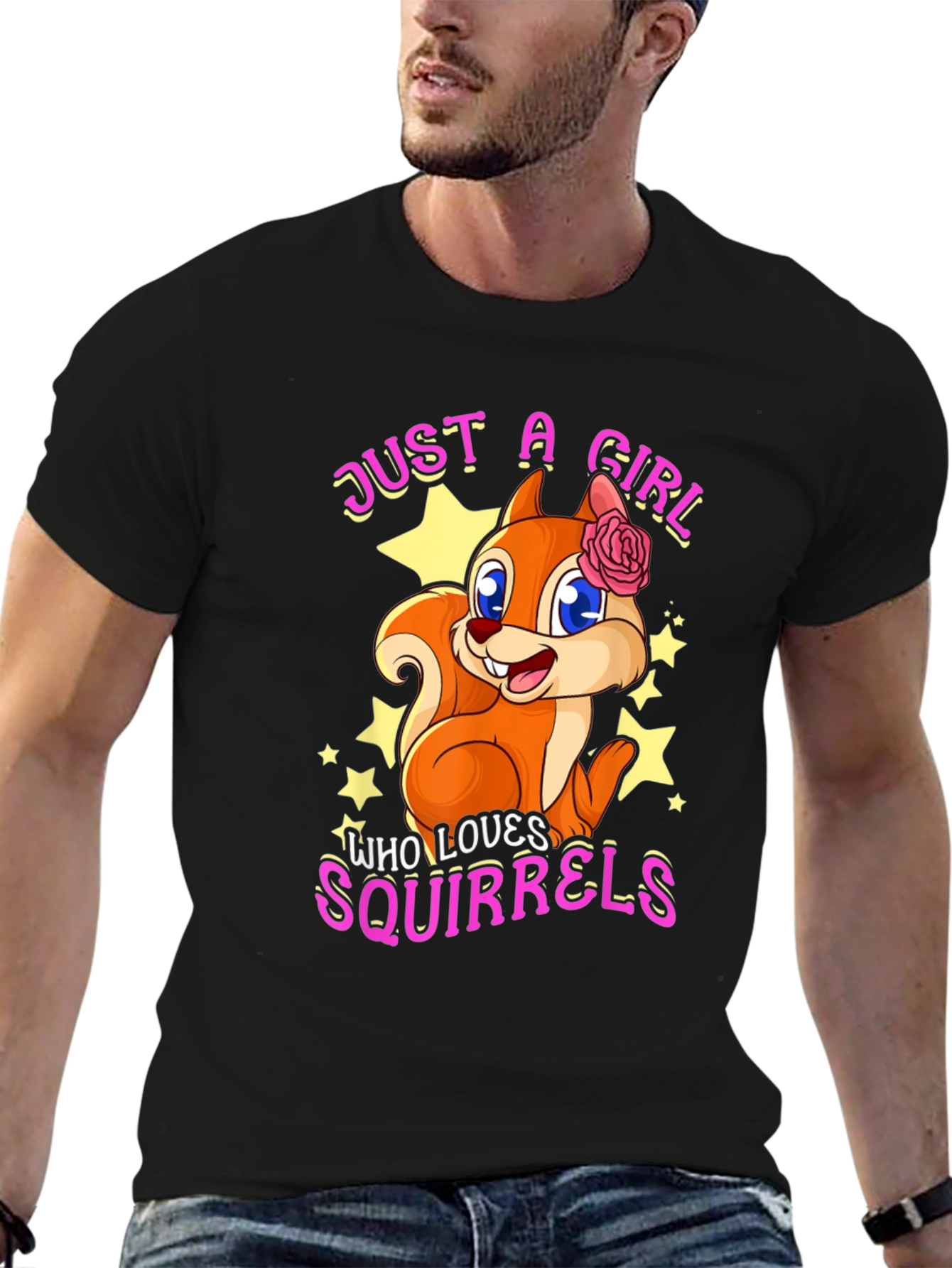 Just A Girl Who Loves Squirrels T-Shirt