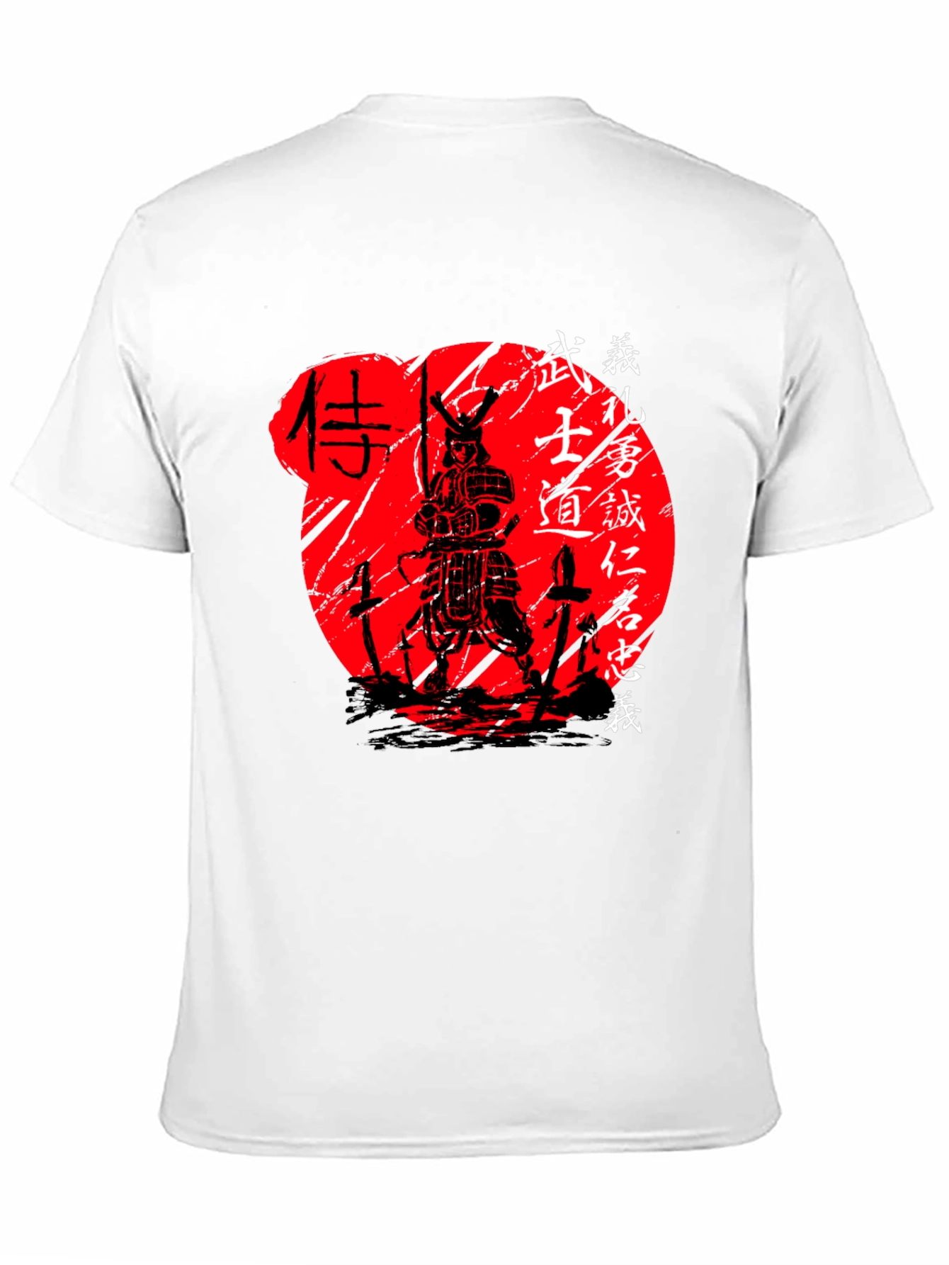 Samurai Bushido T-Shirt Japanese Warrior Graphic Tee