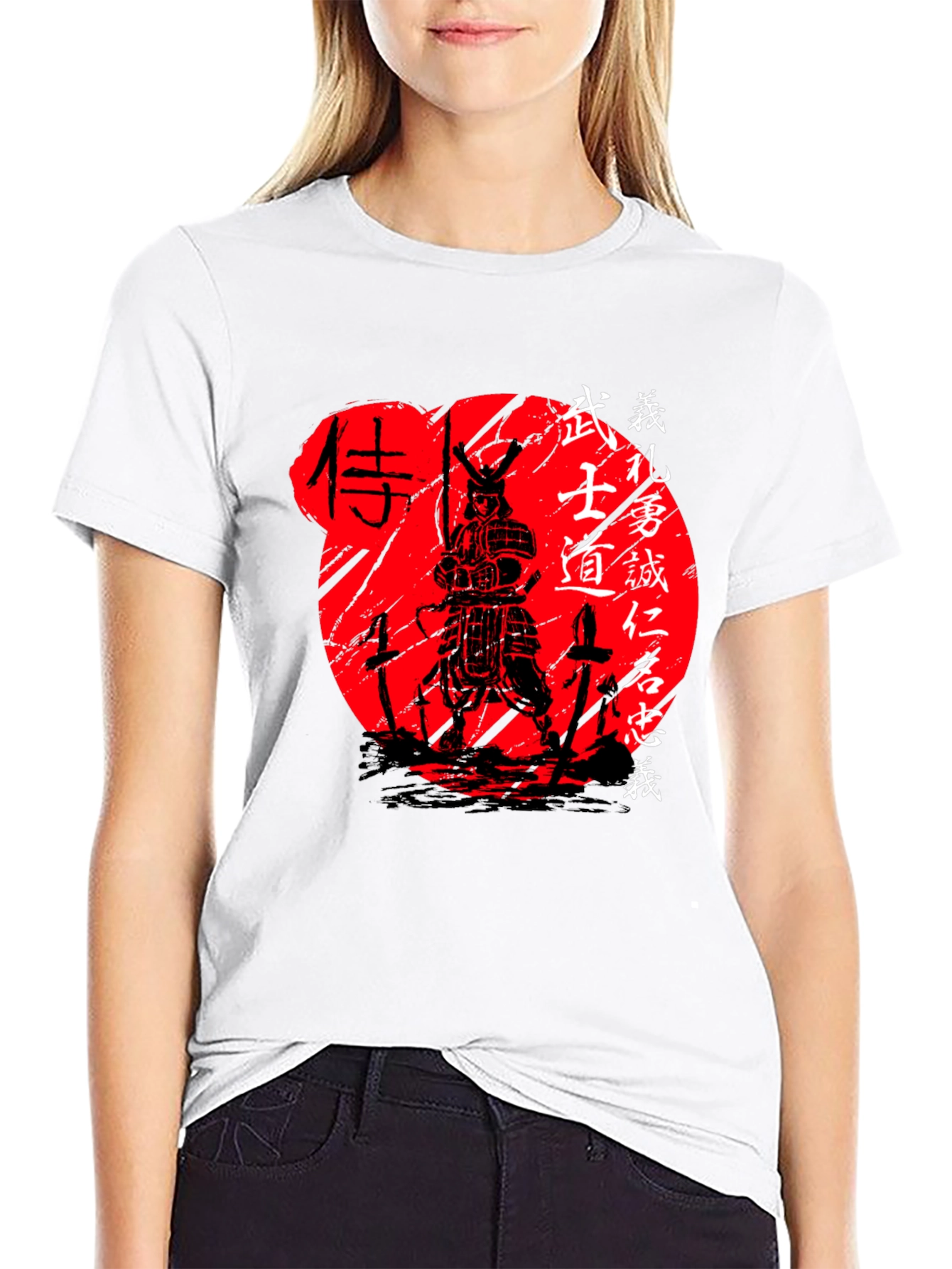 Samurai Bushido T-Shirt Japanese Warrior Graphic Tee