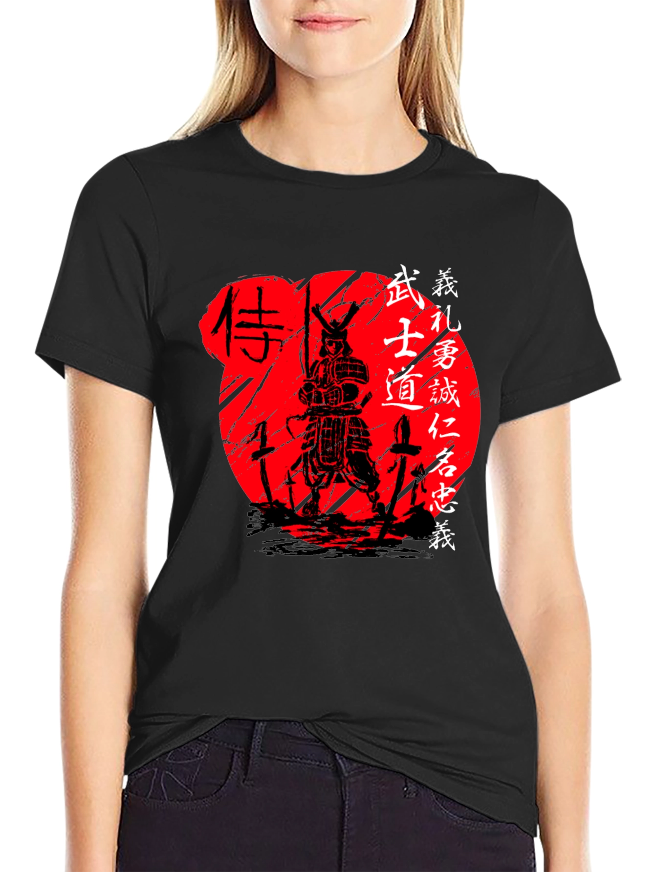 Samurai Bushido T-Shirt Japanese Warrior Graphic Tee