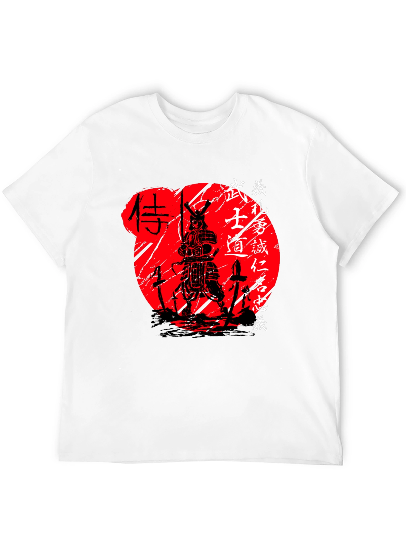 Samurai Bushido T-Shirt Japanese Warrior Graphic Tee