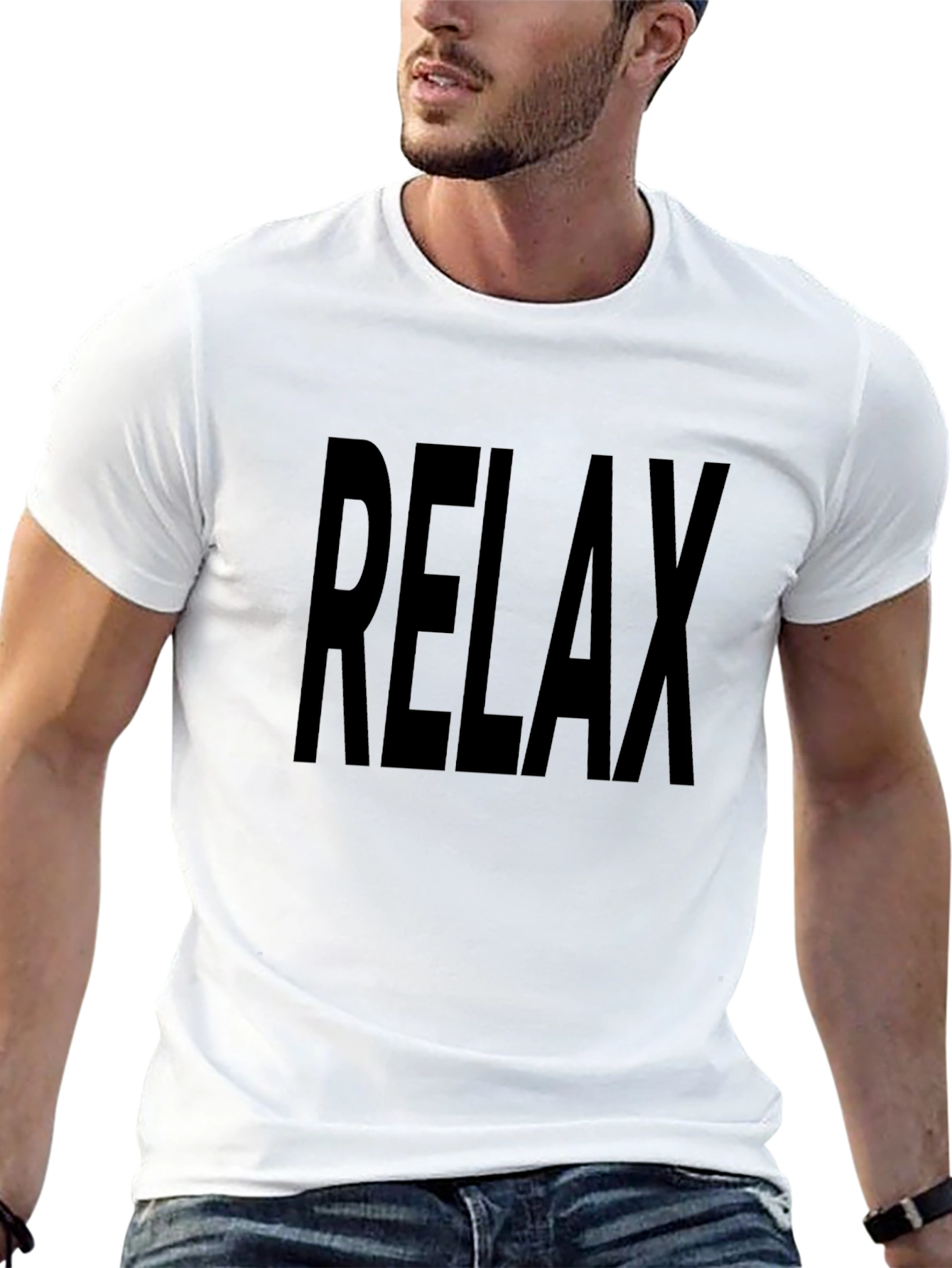 Relax Black T-Shirt