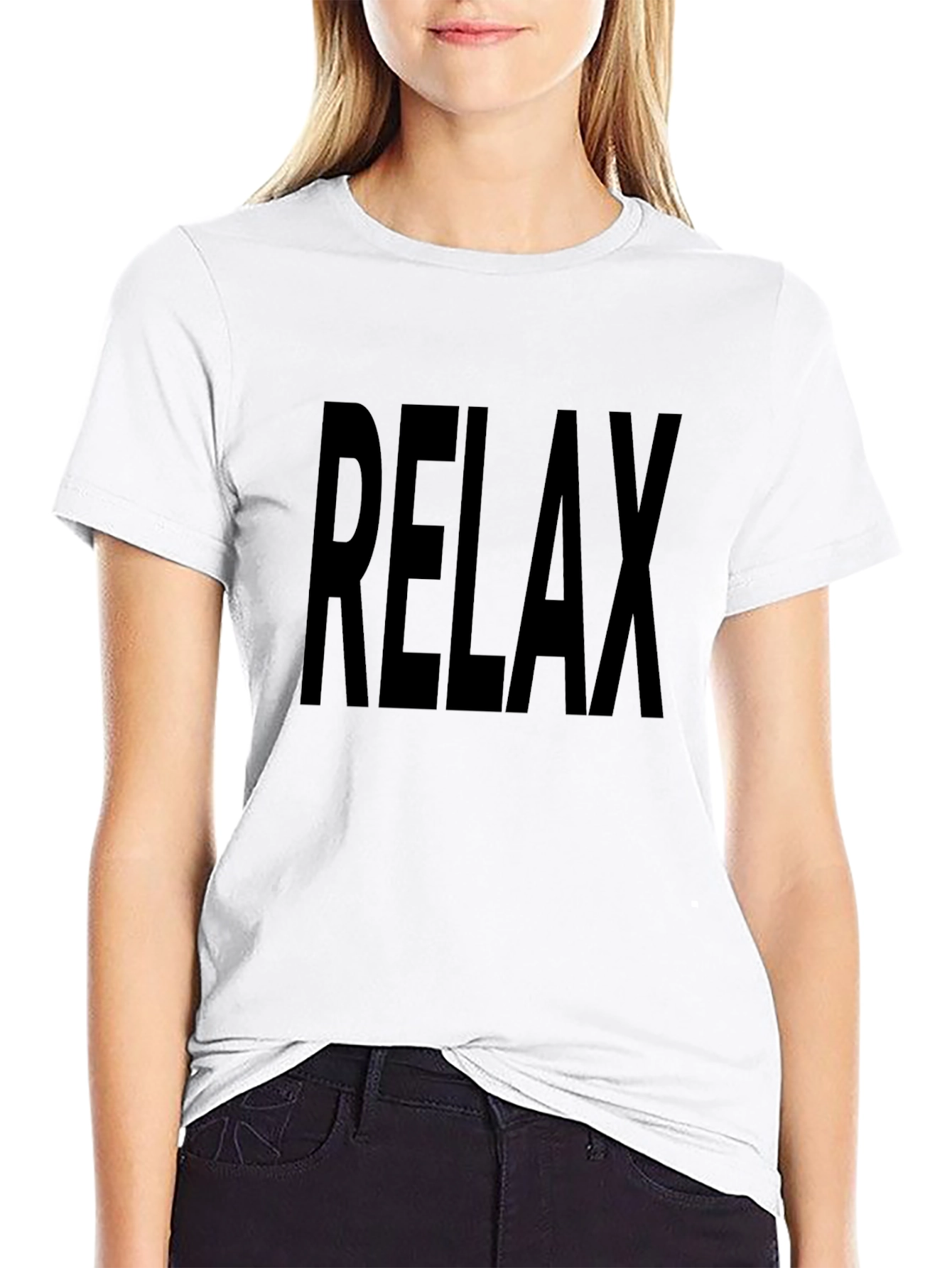 Relax Black T-Shirt