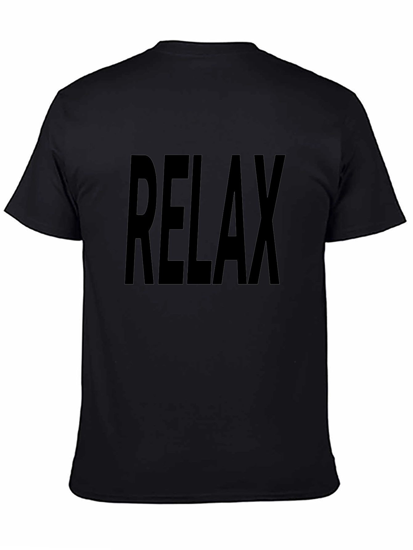 Relax Black T-Shirt