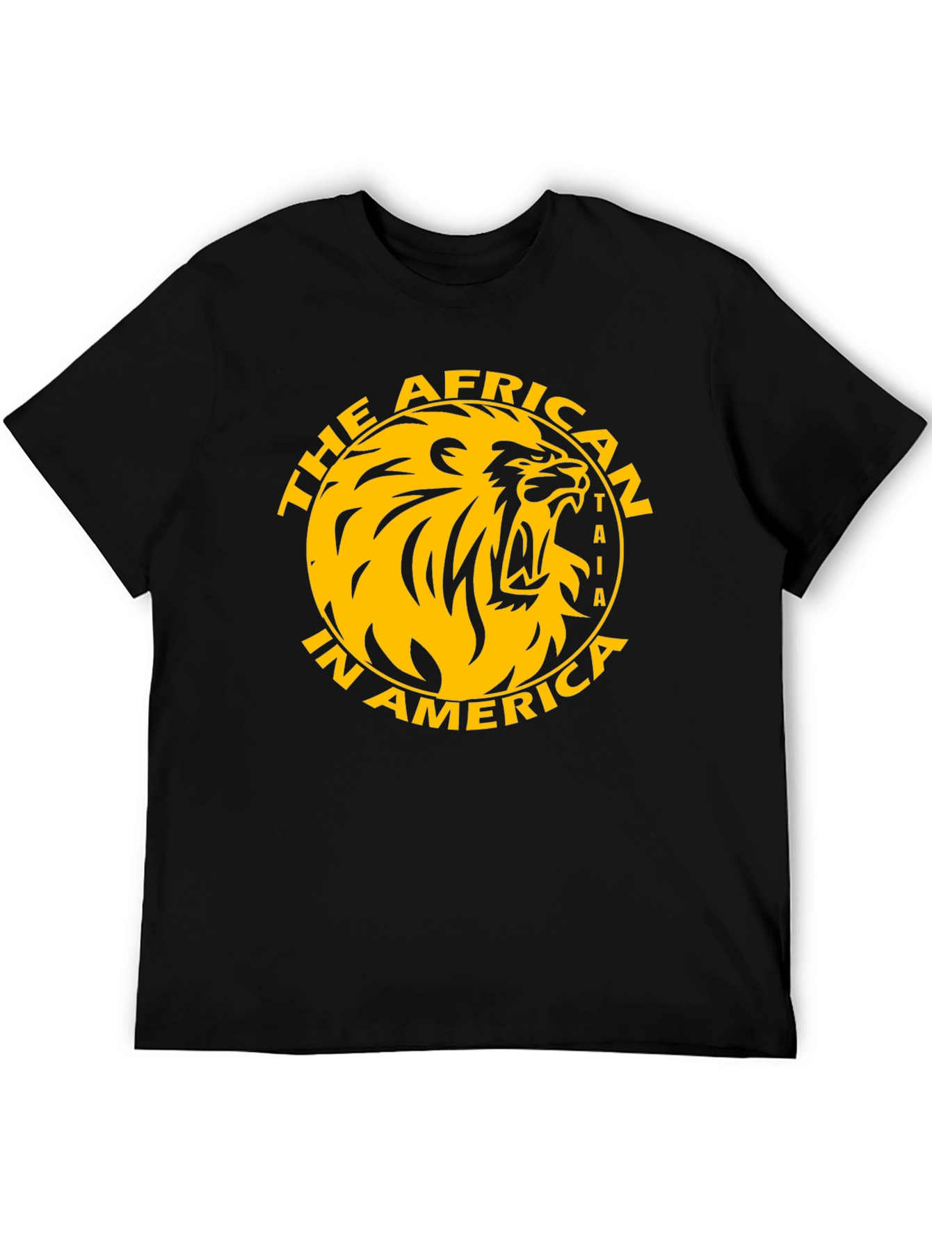 The African T-Shirt Lion Graphic Tee
